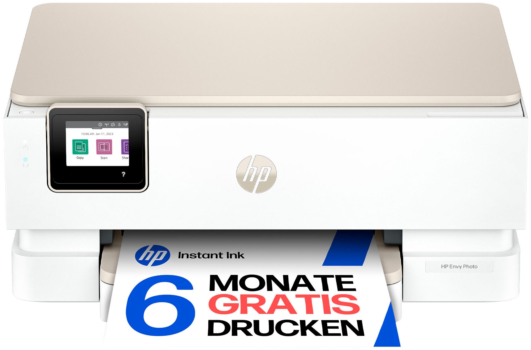 HP Multifunktionsdrucker »Envy Photo 7230 (B63JVB)« 6 Probemonate HP Instant Ink erhalten bis 31.07.2026