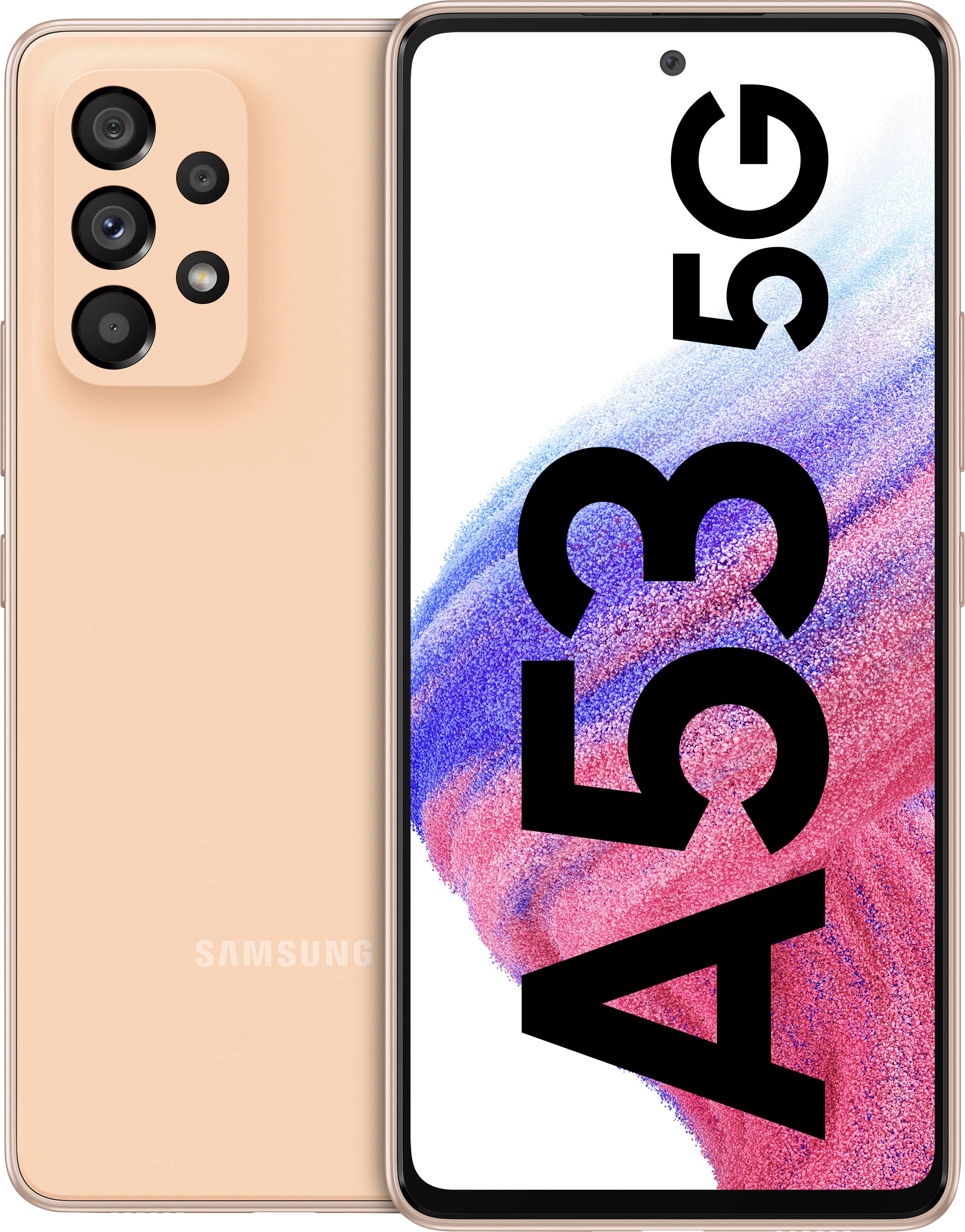 Samsung Smartphone »A53 5G, 128GB«, Awesome Peach, (16,4 cm/6,5 Zoll, 128 GB... kaufen