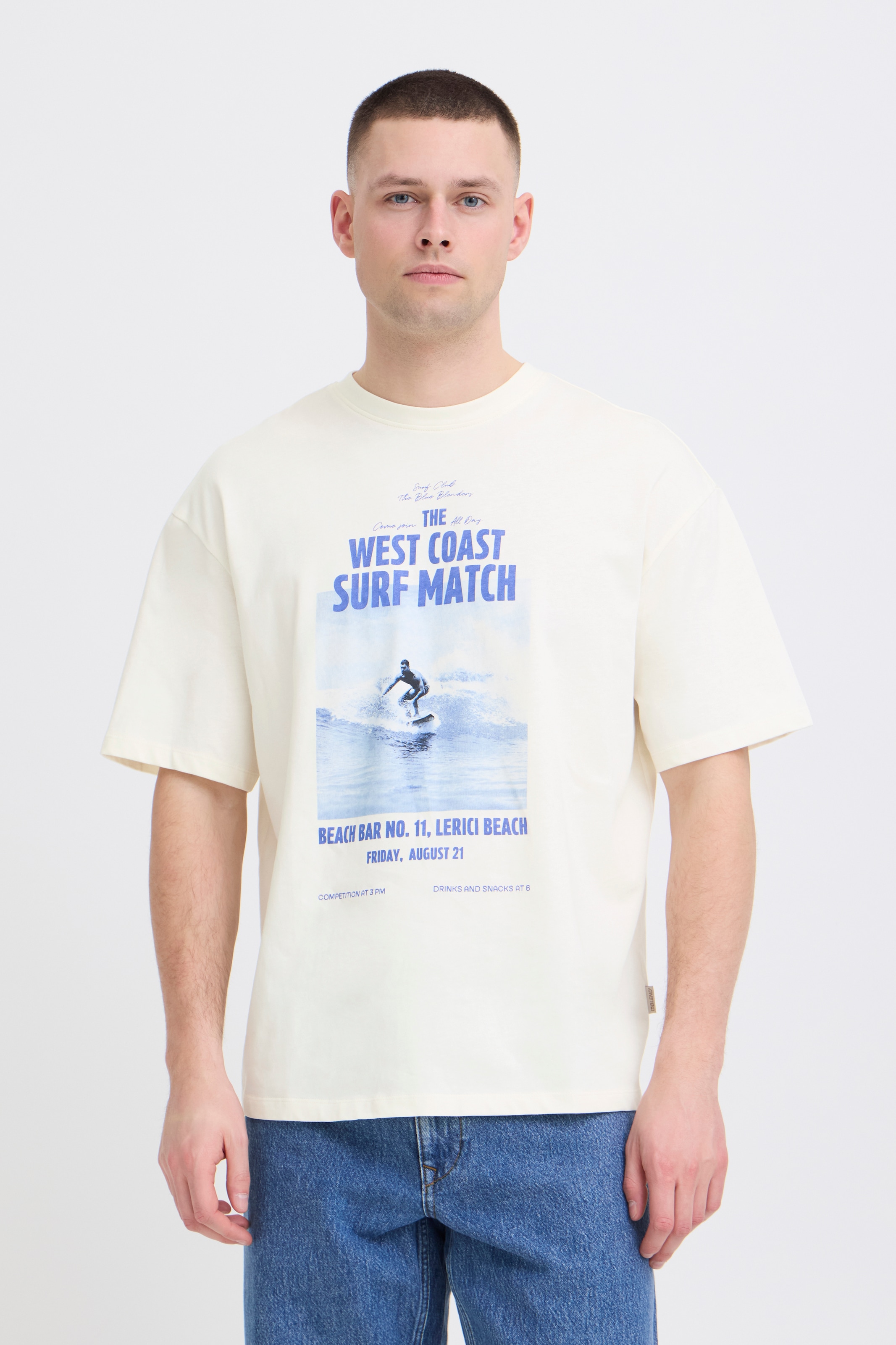 Blend T-Shirt »BHKYROS GRAPHIC S/S TEE« mit coolem Fotodruck