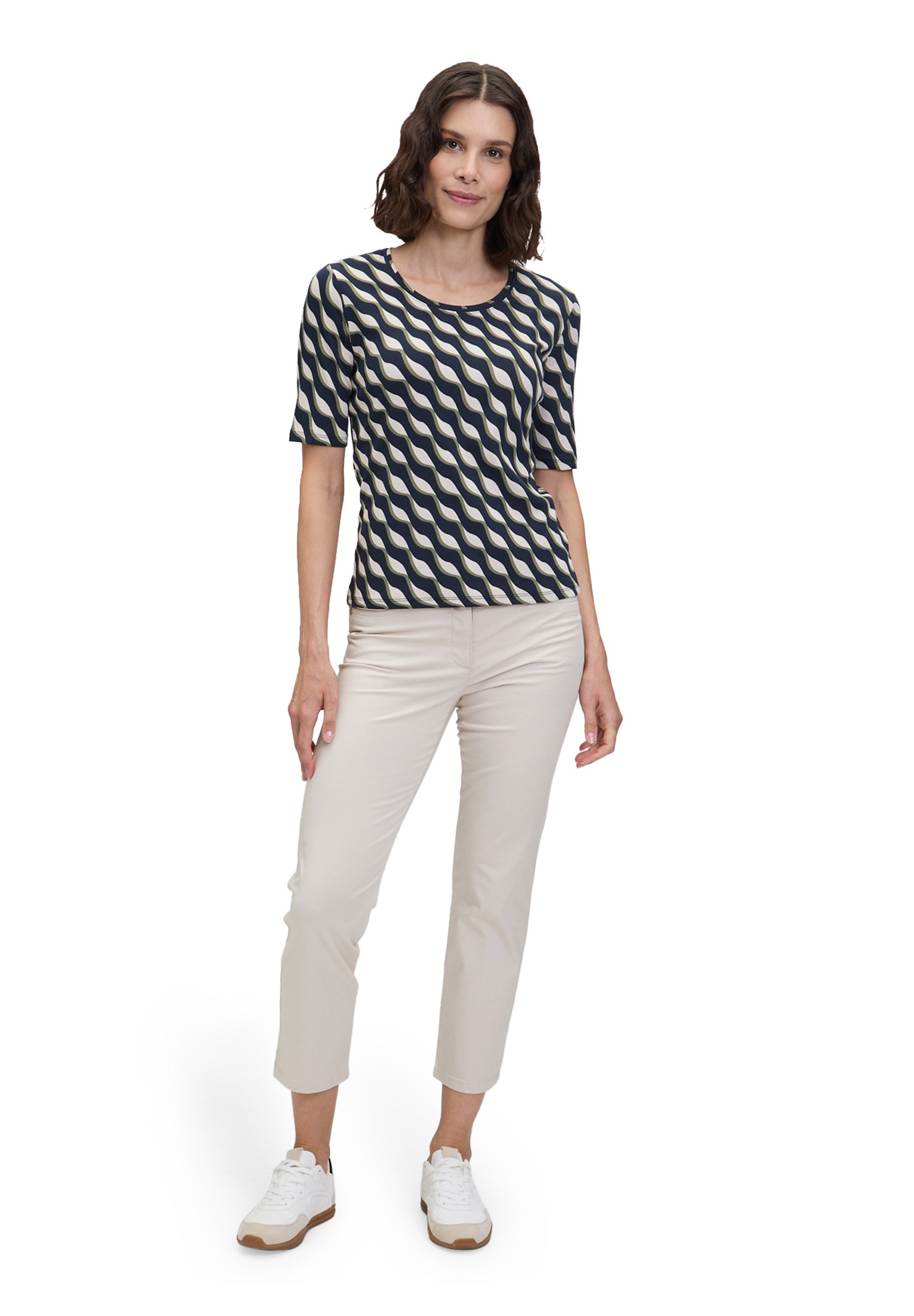 Betty Barclay Langarmshirt »Basic Shirt mit Rippenstruktur«