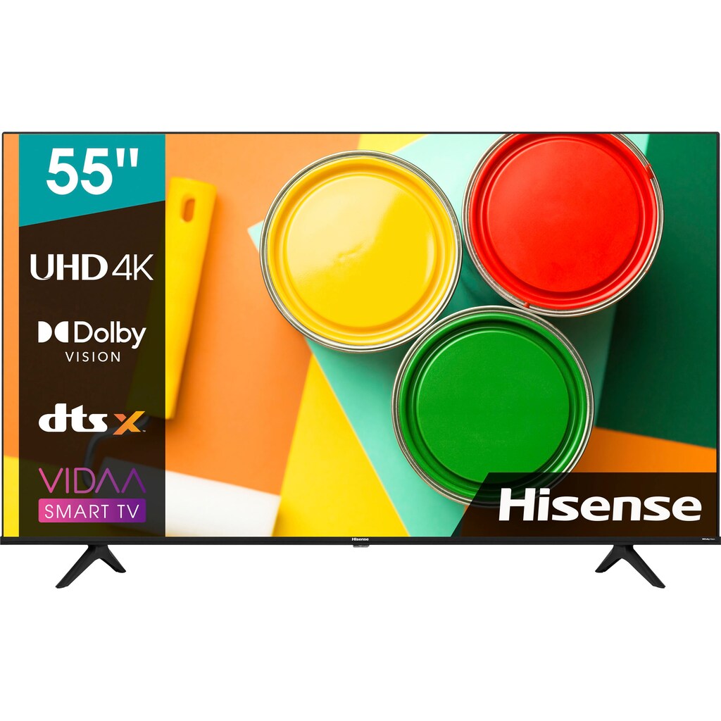 Hisense LED-Fernseher »55A6FG«, 139 cm/55 Zoll, 4K Ultra HD, Smart-TV