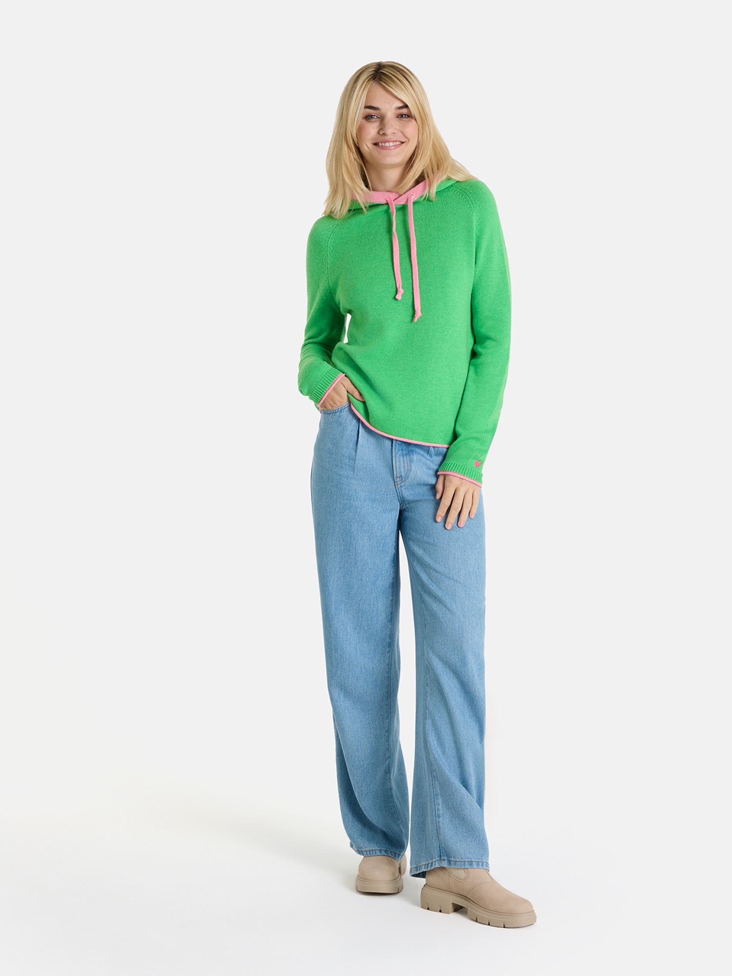Lieblingsstück Kapuzenpullover »PinarL« mit Kaschmir
