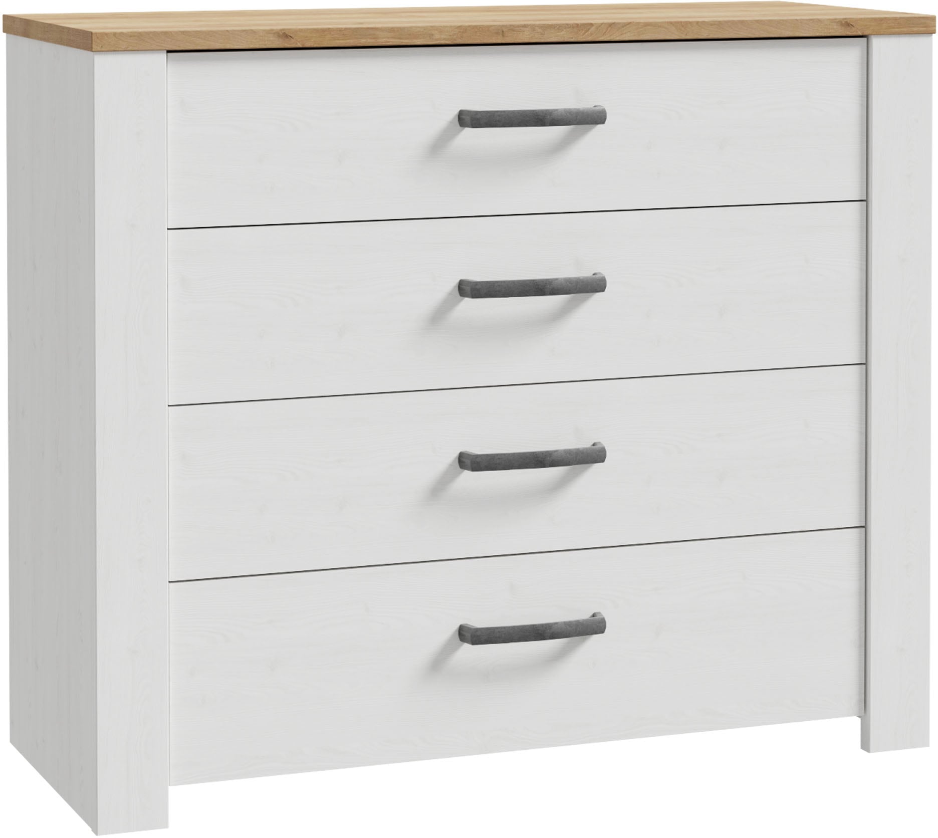 FORTE "Bohol" B/H/T 101,4/87/42 cm, 4 Schubkästen
