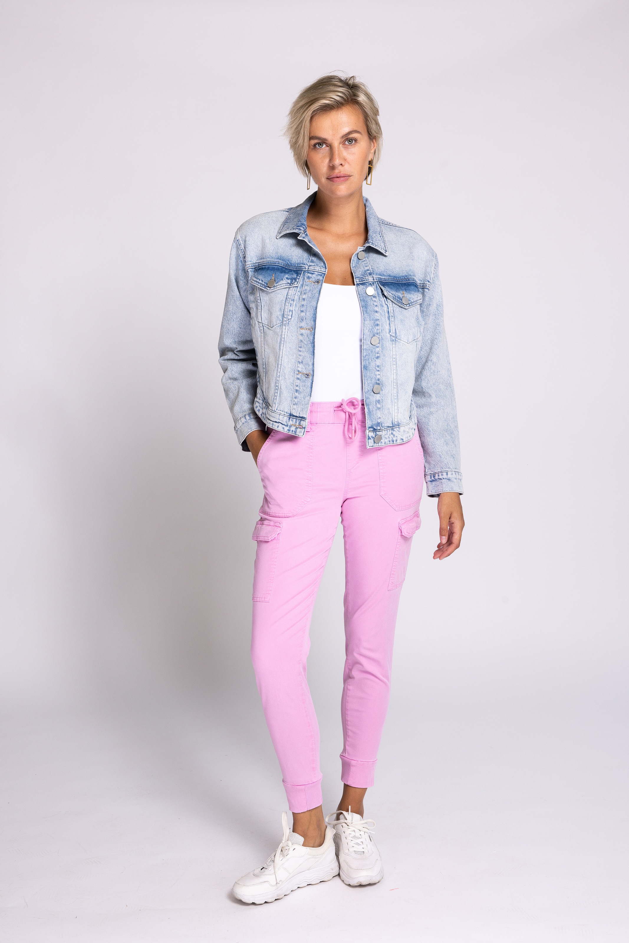 Zhrill Cargohose »DAISEY«, mit Strass-Steinen