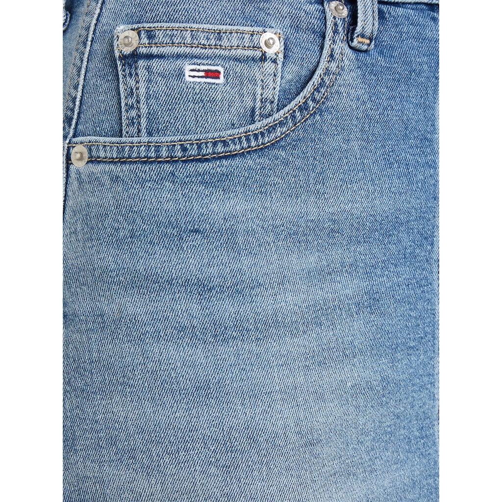Tommy Jeans A-Linien-Rock »ALINE SKIRT BH0130«, Webrock im 5-Pocket-Style