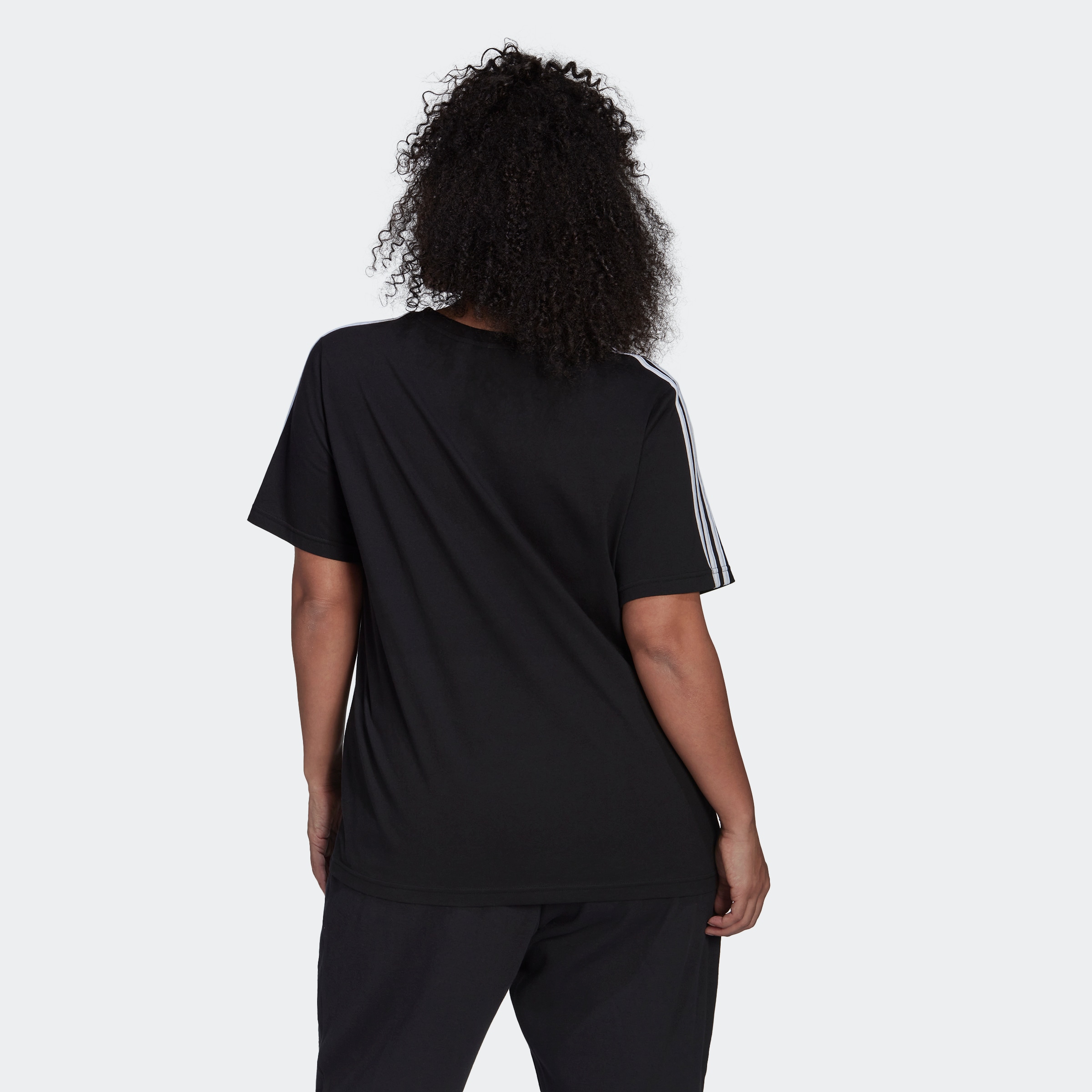 GROSSE – GRÖSSEN« bei adidas T-Shirt ♕ »ESSENTIALS Sportswear SLIM 3-STREIFEN