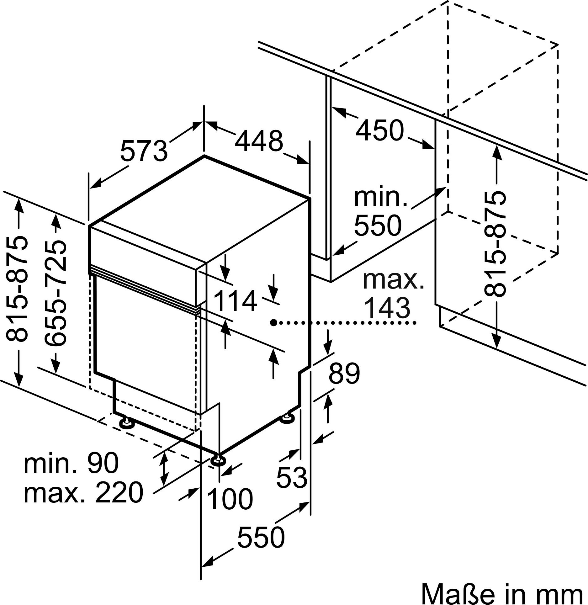 Constructa teilintegrierbarer Geschirrspüler »CP6IS01HKE« 10 Maßgedecke