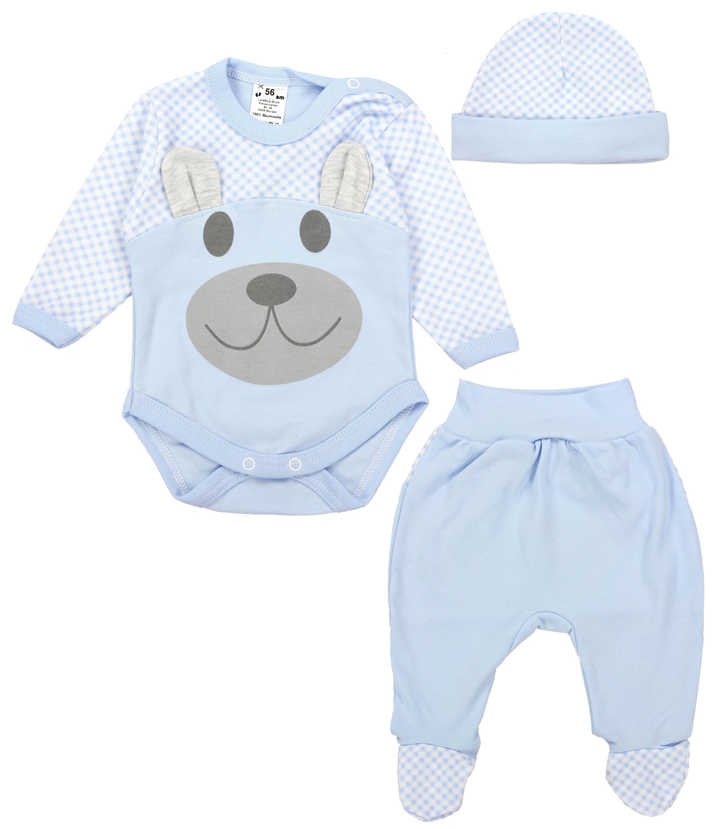 TupTam Body »Set Baby Body Strampelhose Mütze Bekleidungsset«