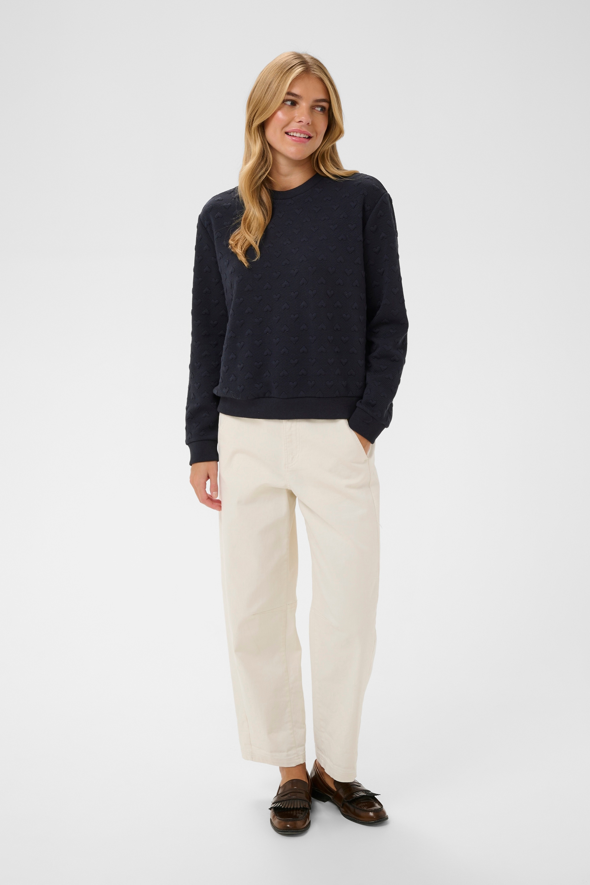 Saint Tropez Sweatshirt »Sweatshirt PadmiaSZ«
