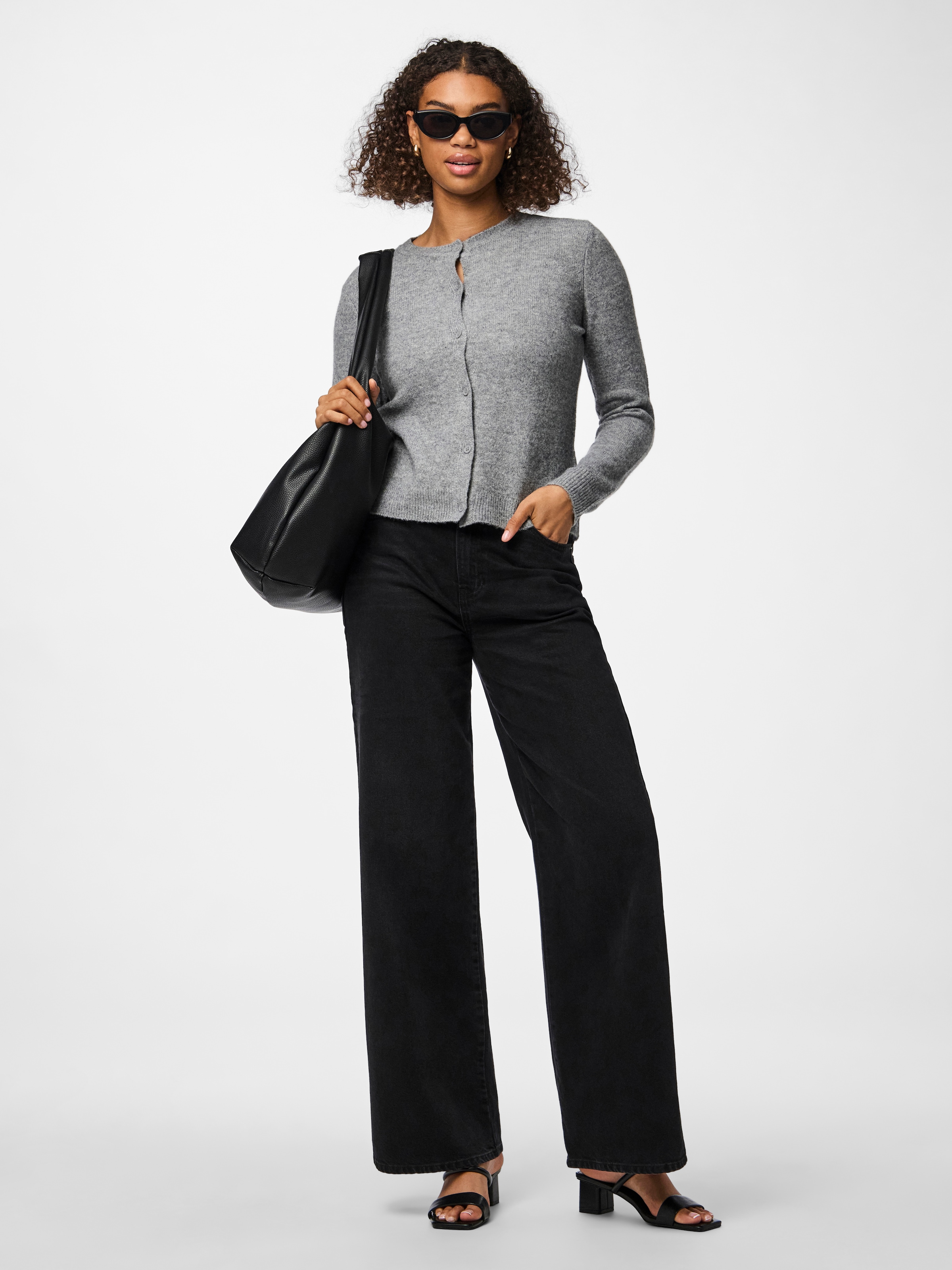 pieces Strickjacke »PCMALOU LS KNIT CARDIGAN NOOS BC«