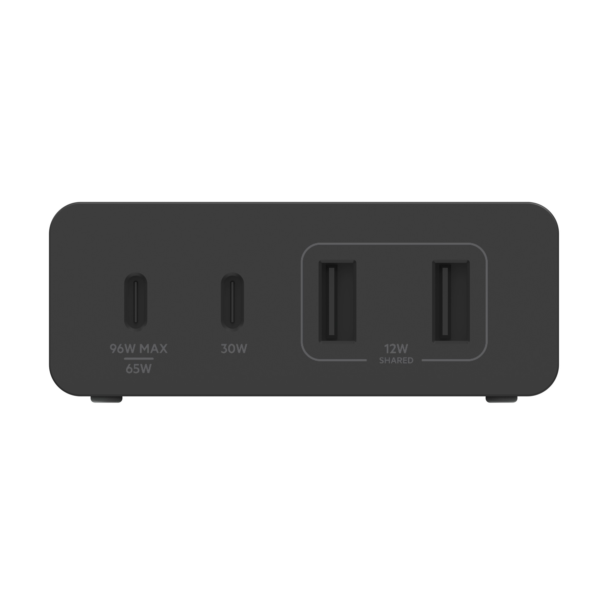 Belkin USB-Ladegerät »BoostCharge Pro 108 Watt 4-Port GaN Ladegerät/Charger«, mit 2x USB-C und 2x USB-A (Netzteil für Laptops, Tablets, Smartphones)
