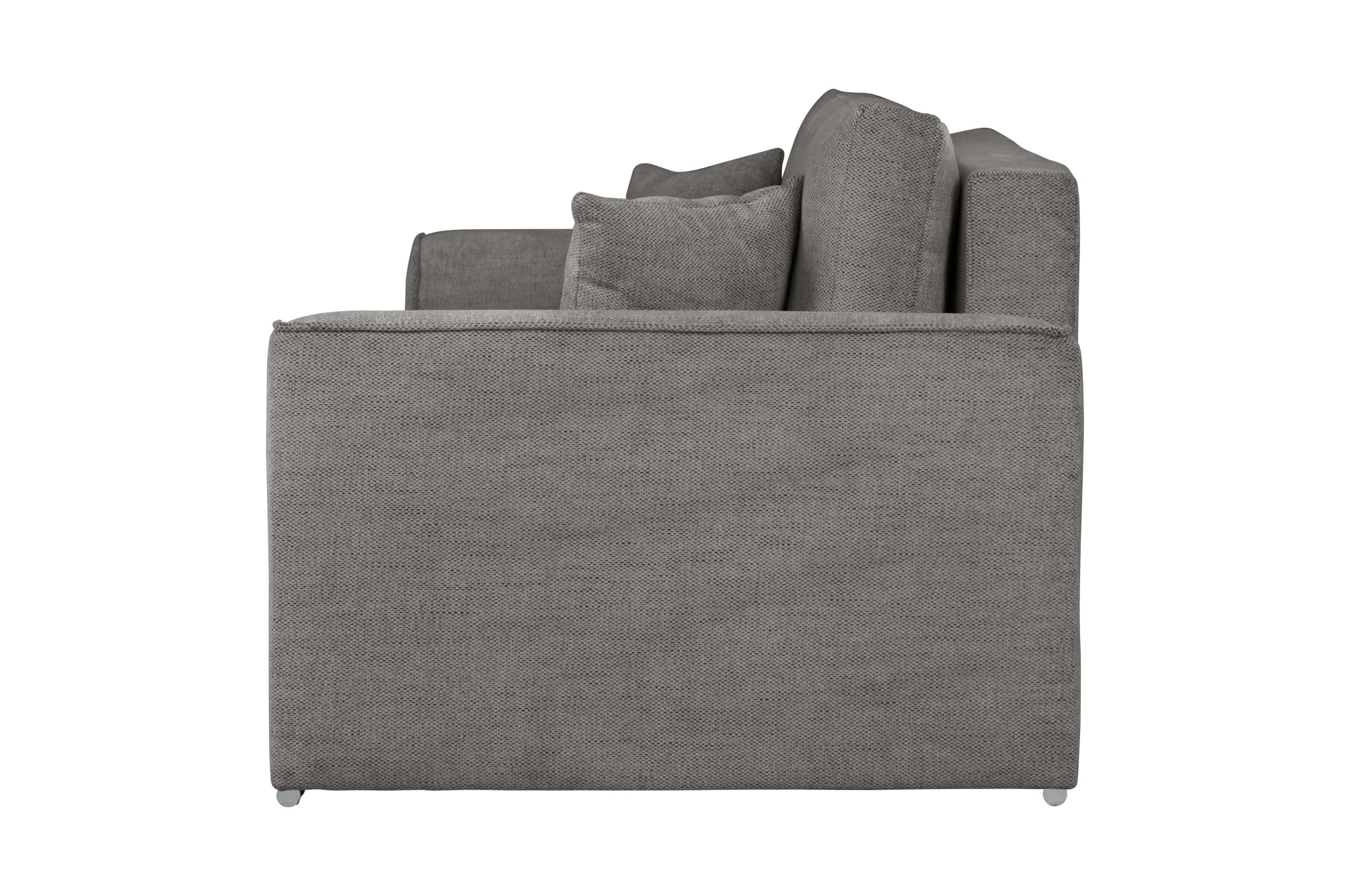 INOSIGN 3-Sitzer »BEATRICE auch als Schlafsofa mit Bettkasten, B/T/H 250/107/92 cm« wahlweise mit Bettfunktion, incl. 2 Zierkissen, Wellenfederung