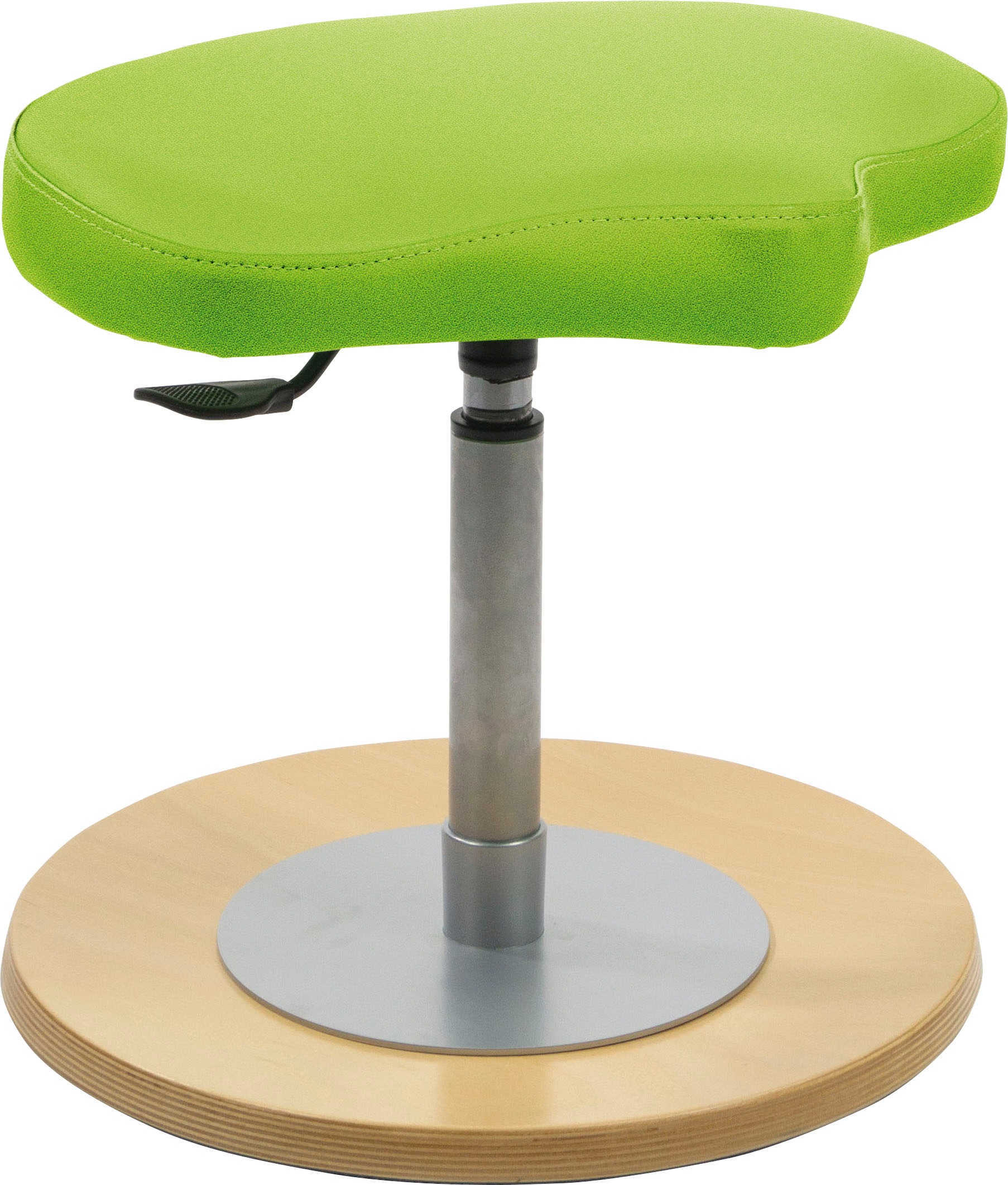 Mayer Sitzmöbel, Sitzhocker »1169« 1 Stk. tlg. Kinderpendelhocker mit Ergositz 1169, Apfelgrün, 100% post-consumer recyceltes Polyester, B/H/T: 42 cm 
