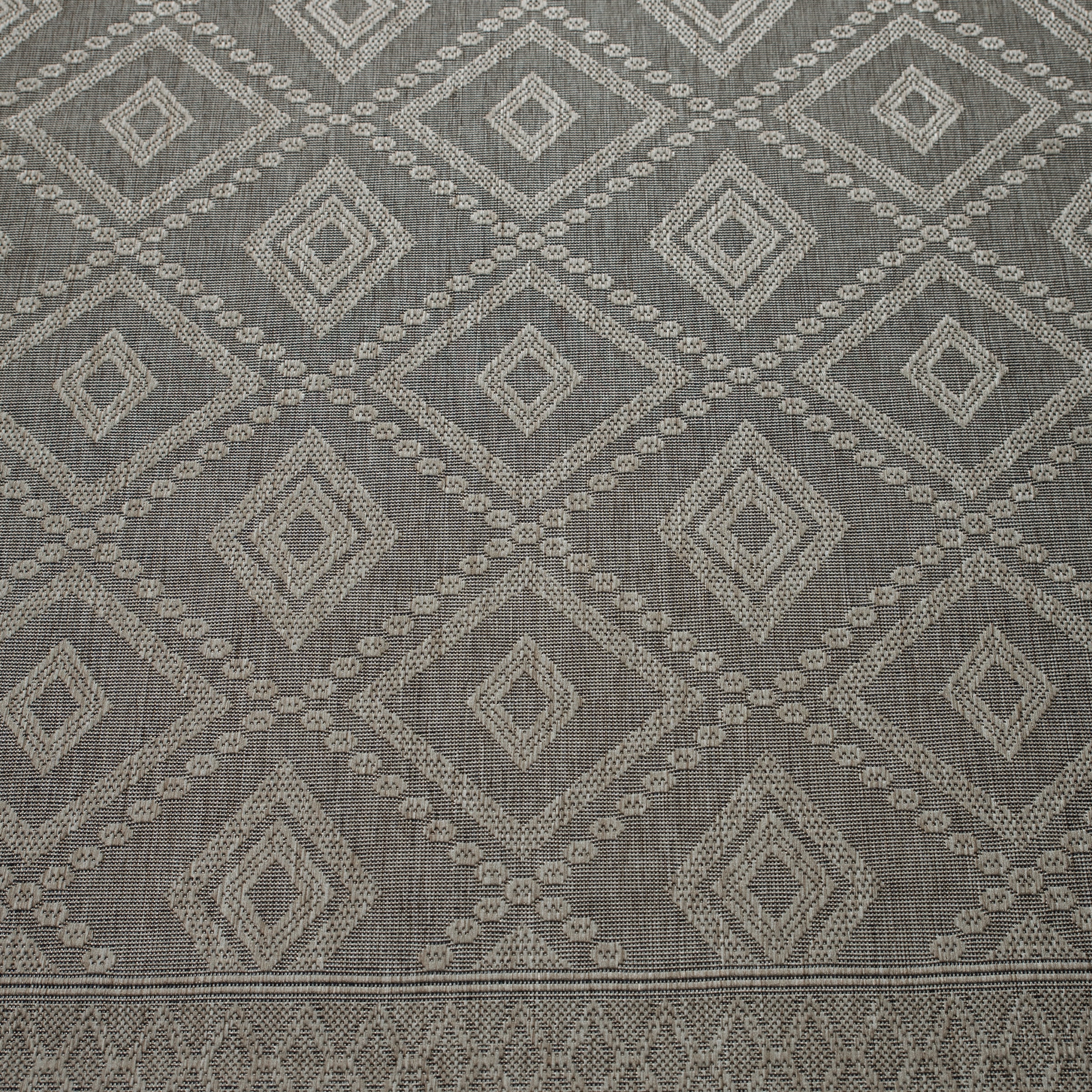 my home Teppich »Toronto auch als Läufer erhältlich« rechteckig 3 mm Höhe In- und Outdoor geeignet, Sisal-Optik, Wetterfest & UV-beständig, Boho