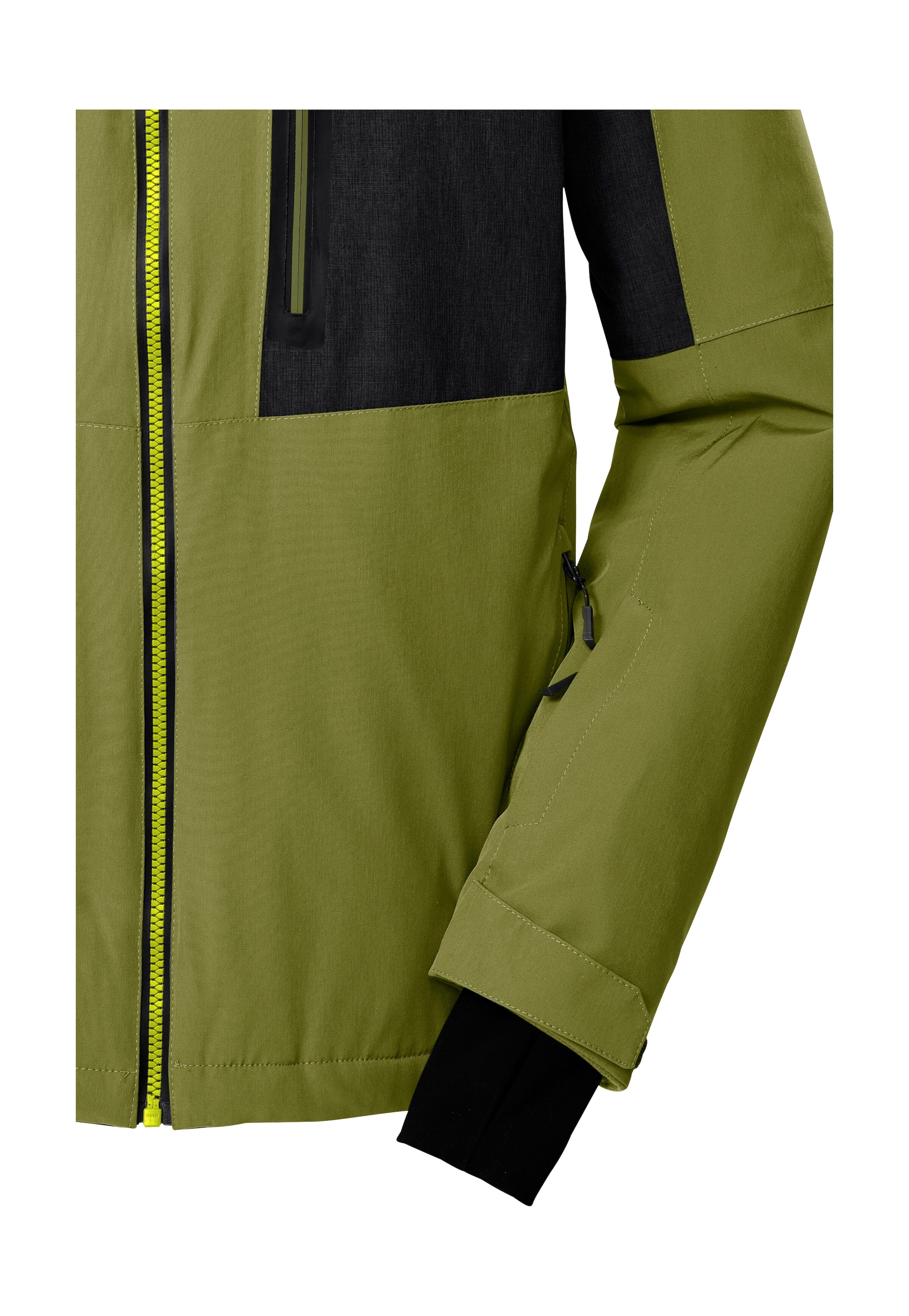 Killtec Skijacke »KSW 47 MN SKI JCKT« Herren Skijacke: wasserdicht, atmungsaktiv, abnehmbare Kapuze