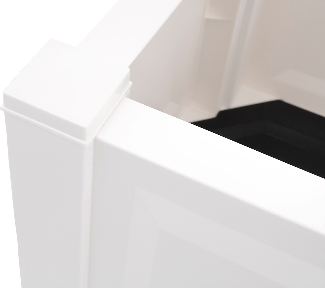 KHW Rosenbogen BxTxH: 174x43x207 cm, inkl. 2 Pflanzkästen