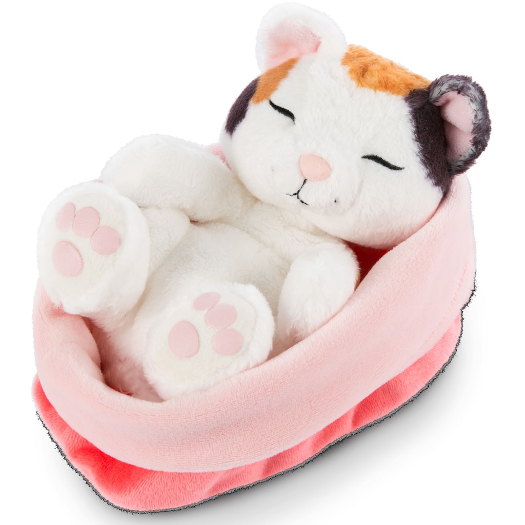 Nici Kuscheltier »Sleeping Kitties, Katze, 16 cm, creme«