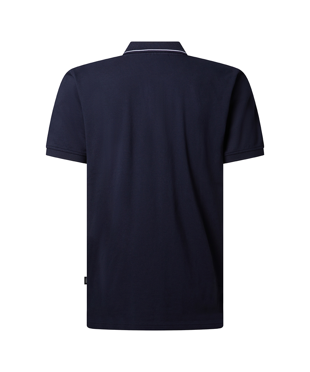 Pioneer Authentic Jeans Poloshirt mit Logo Schriftzug