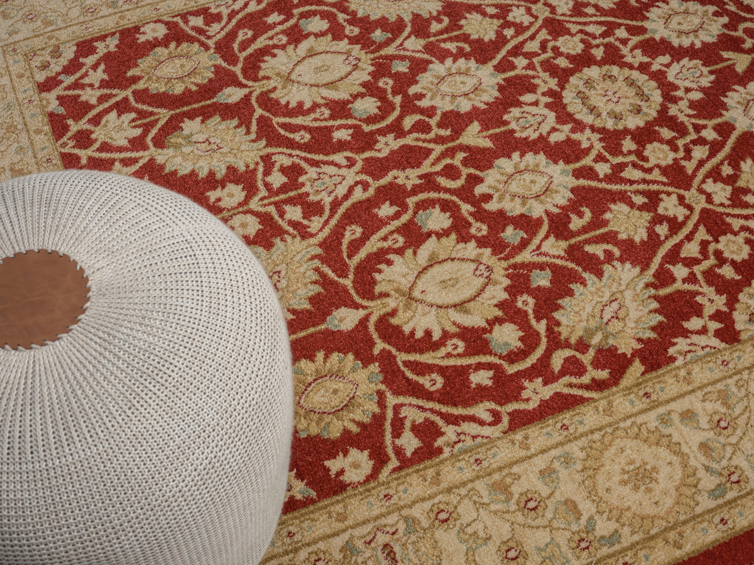 Myflair Möbel & Accessoires Teppich »Maryam 1 Lagerräumung«, rechteckig, 7,5 mm Höhe, Kurzflor, Orient Optik, edler Glanz, mit Fransen, besonders weich