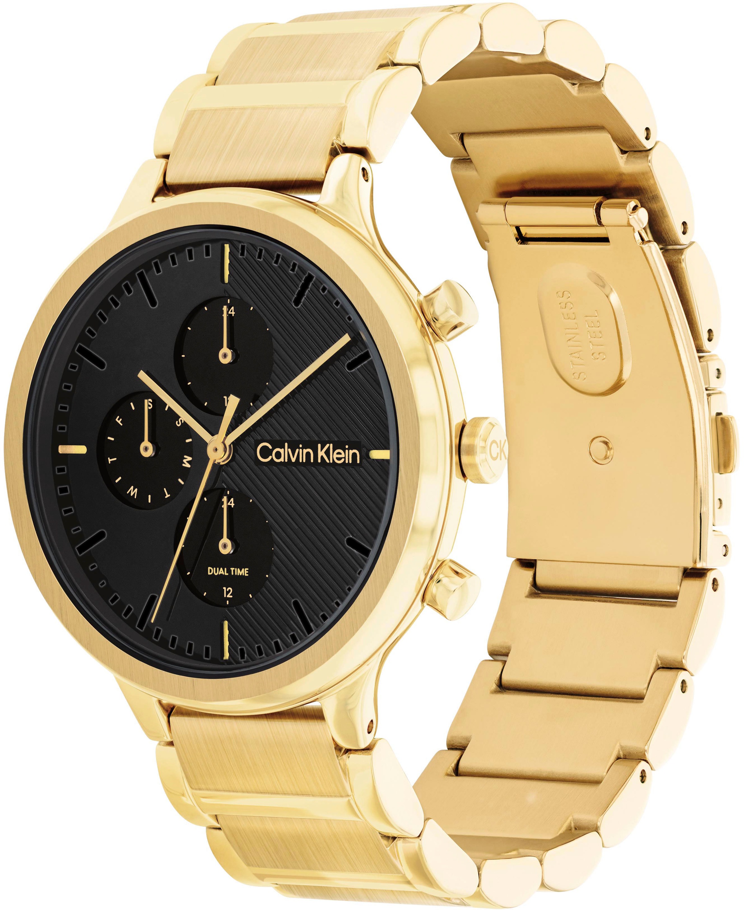 Calvin Klein Multifunktionsuhr »SPORT, 25200240«, Quarzuhr, Armbanduhr, Damenuhr, Datum, 12/24-Stunden-Anzeige