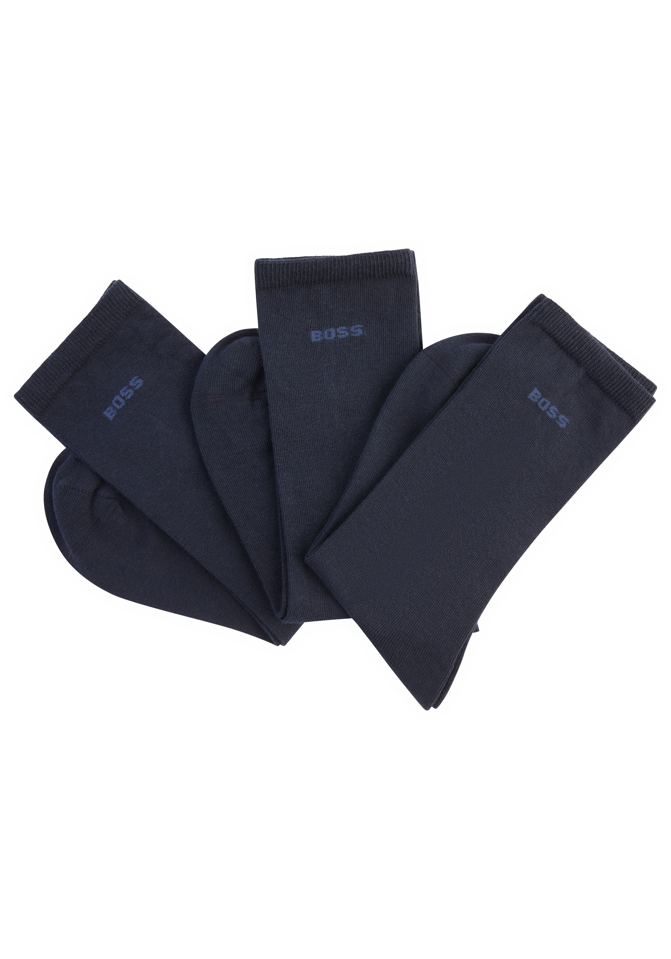 BOSS Freizeitsocken 3 Paar tlg. mit Logoschriftzug