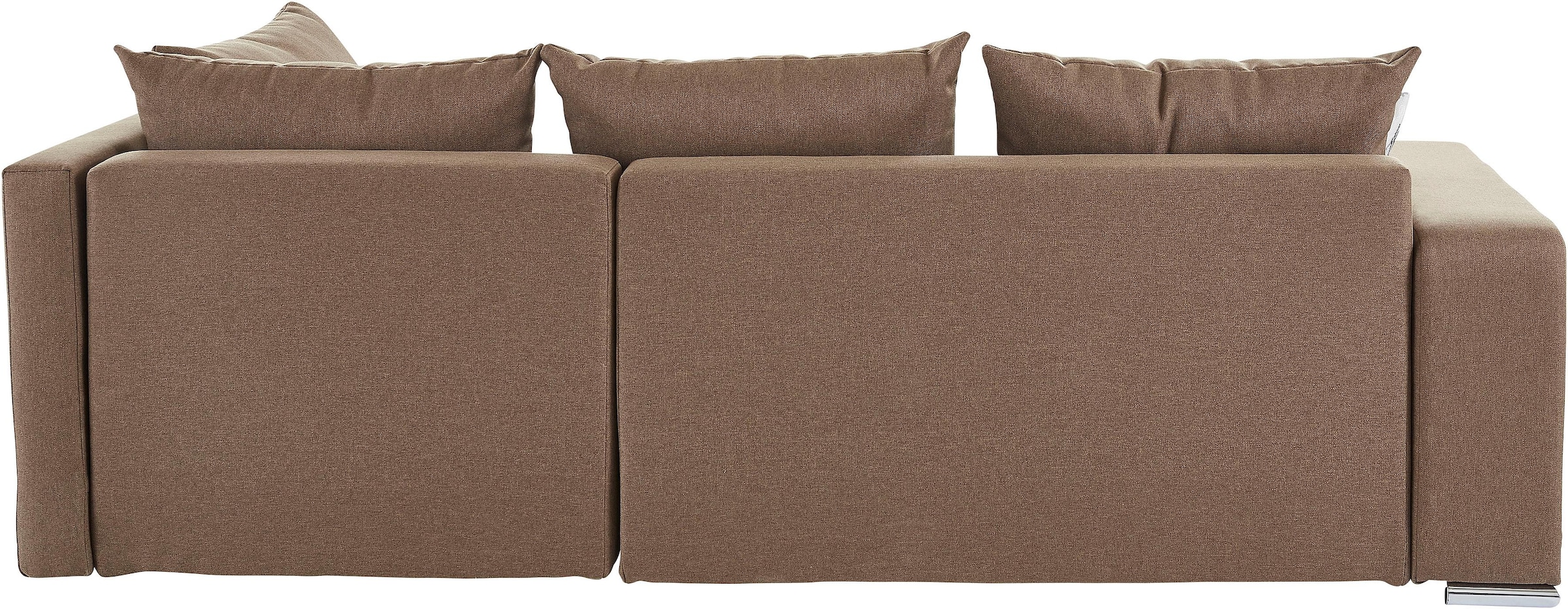 COLLECTION AB Ecksofa »John L-Form«, mit Bettfunktion, Bettkasten und Regalarmteil