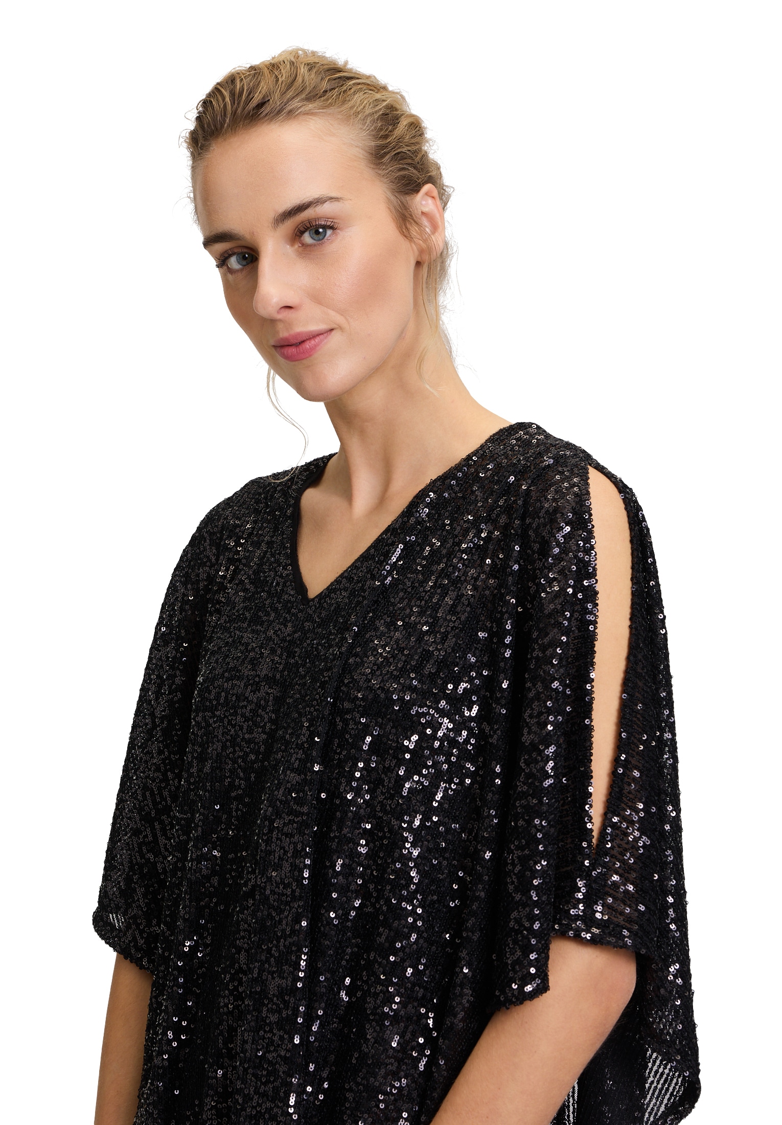 Vera Mont Klassische Bluse »Blusenshirt mit Pailletten«