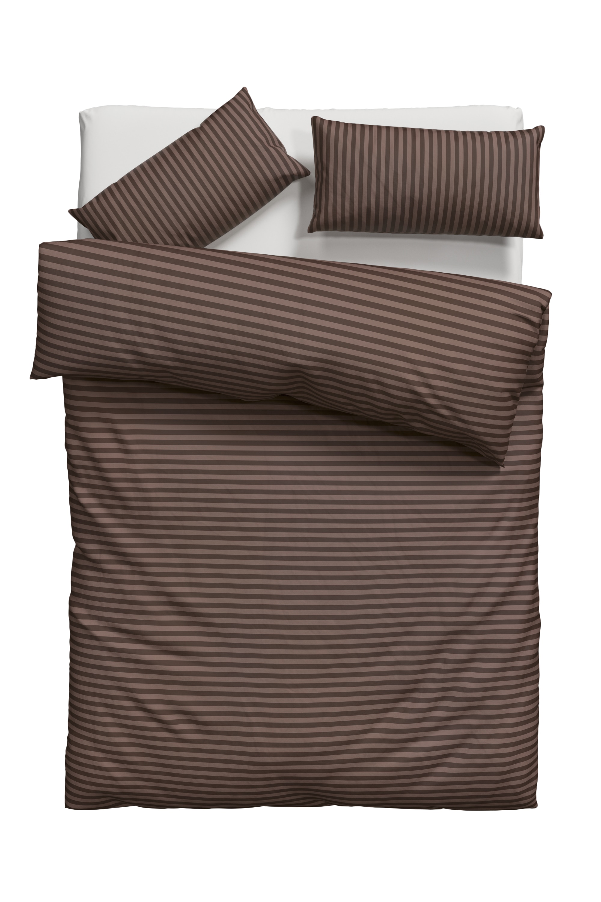 Bruno Banani Bettwäsche »Jassen« 2 tlg. moderne Bettwäsche aus Baumwolle, Bettwäsche mit Streifen-Design