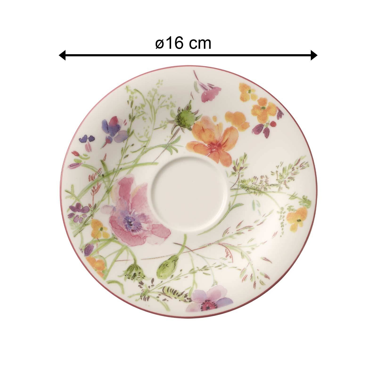 Villeroy & Boch Untertasse »Kaffee Untertasse Mariefleur Basic ø 16 cm bunt«