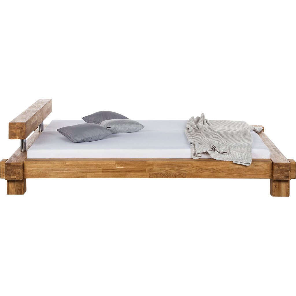 andas Bett »Viktoria«, aus massivem Eichenholz, in zwei verschiedenen Bettbreiten erhältlich