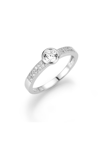 Verlobungsring »Ring wundervoll mit Zirkonia, Silber 925«