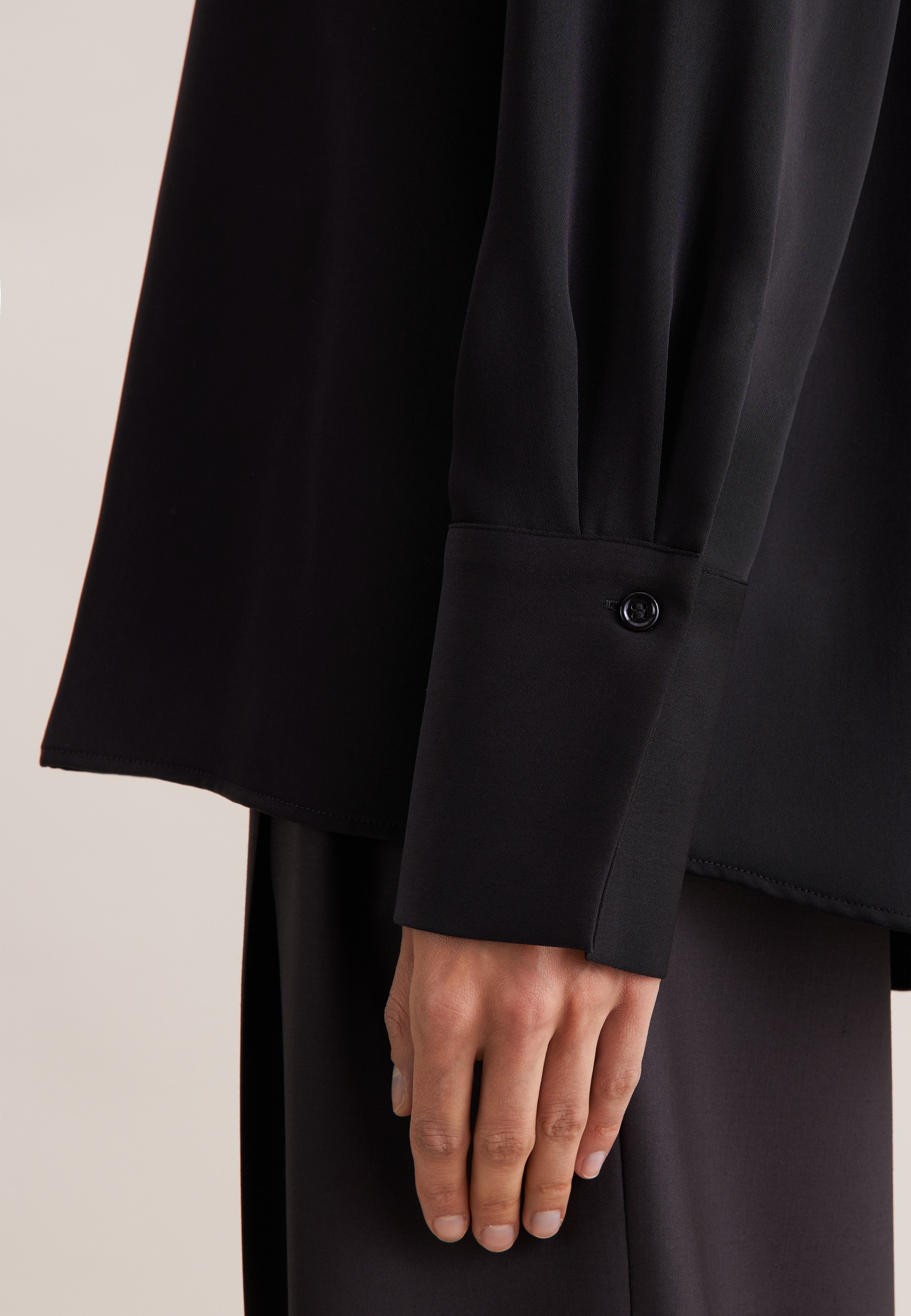 seidensticker Klassische Bluse »Schwarze Rose« Tunika Uni