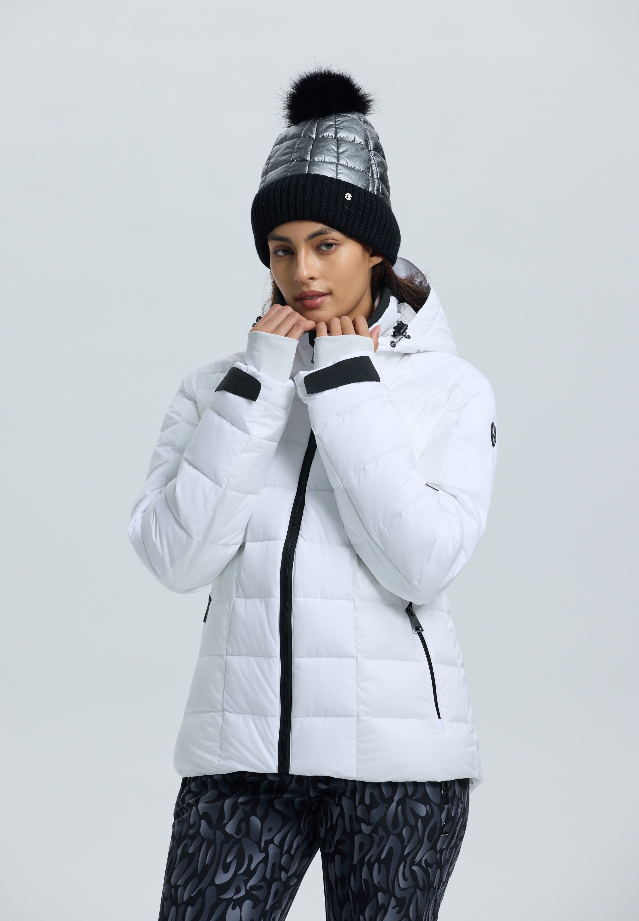 Luhta Strickmütze »LUHTA NAUMOLA« 1 Stk. aus Polyamid, mit Polyesterfutter, mit Polyesterwattierung