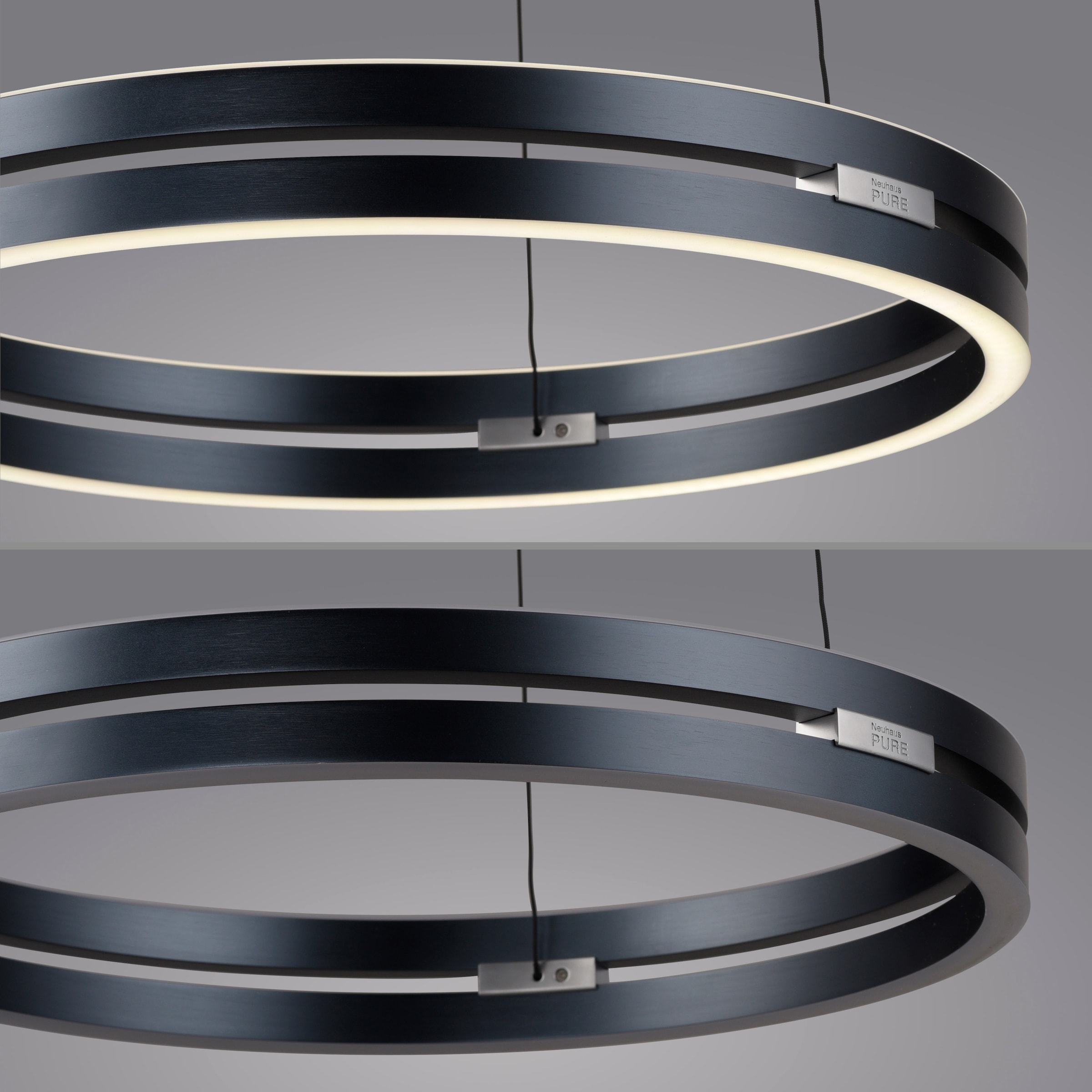 Neuhaus PURE LED Pendelleuchte »PURE E-Loop« LED-Board 1 Stk. warmweiß - kaltweiß e-LIFT® Funktion, CCT, dimmbar über Fernbedienung