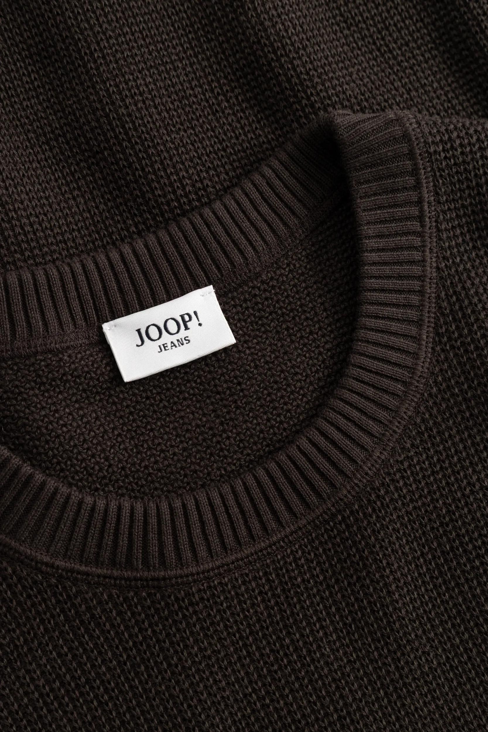 Joop Jeans Strickpullover »Peosius« Regular fit mit Rundhalsausschnitt