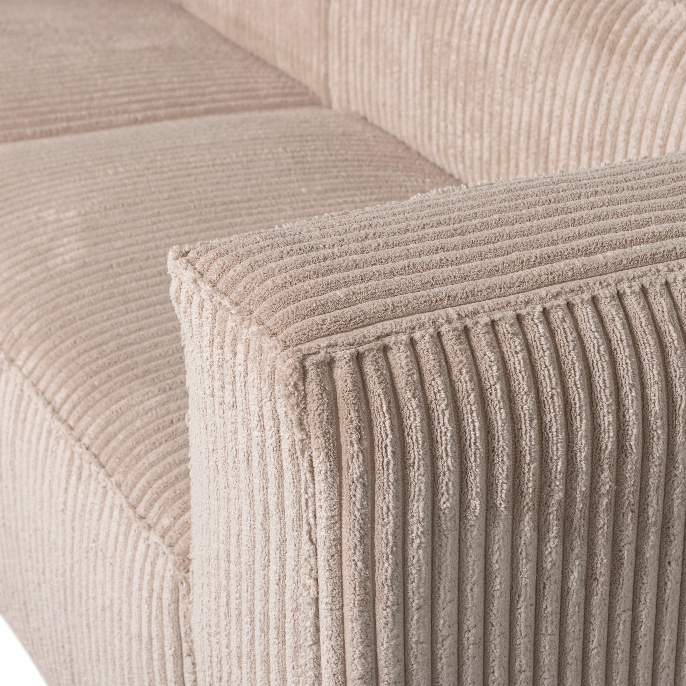 WOOOD Ecksofa »Bean«, Chaiselongue-Sofa, Breite 254 cm