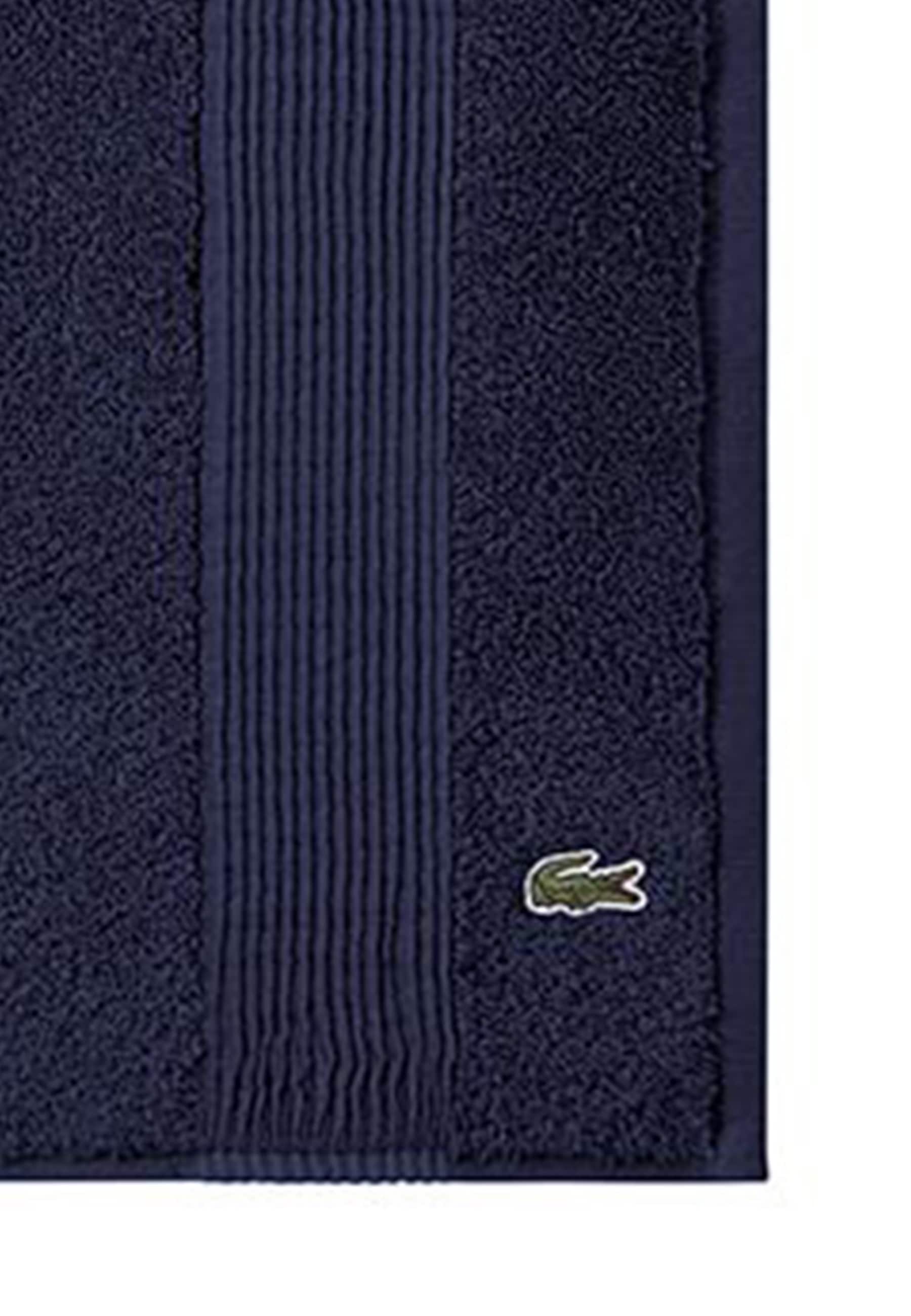 Lacoste Badematte »»LLECROCO«« Höhe 20 mm schnell trocknend hochwertige Badematte in Größe 50x70 cm