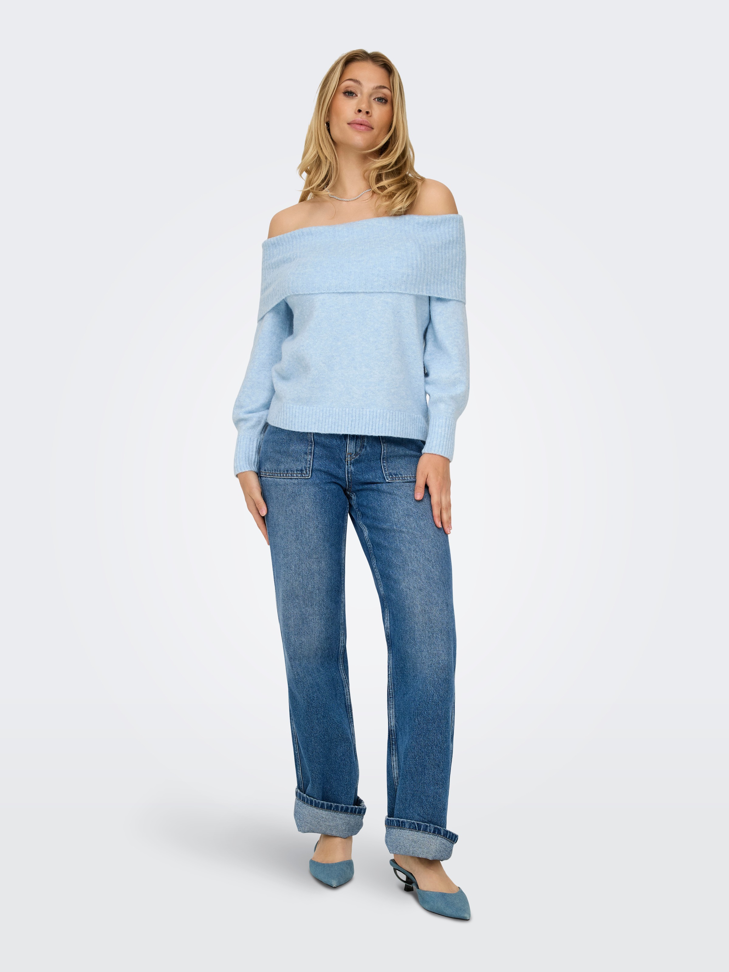 ONLY Carmenpullover »ONLJEANETT LIFE L/S OFF SHOULDER CC KNT«