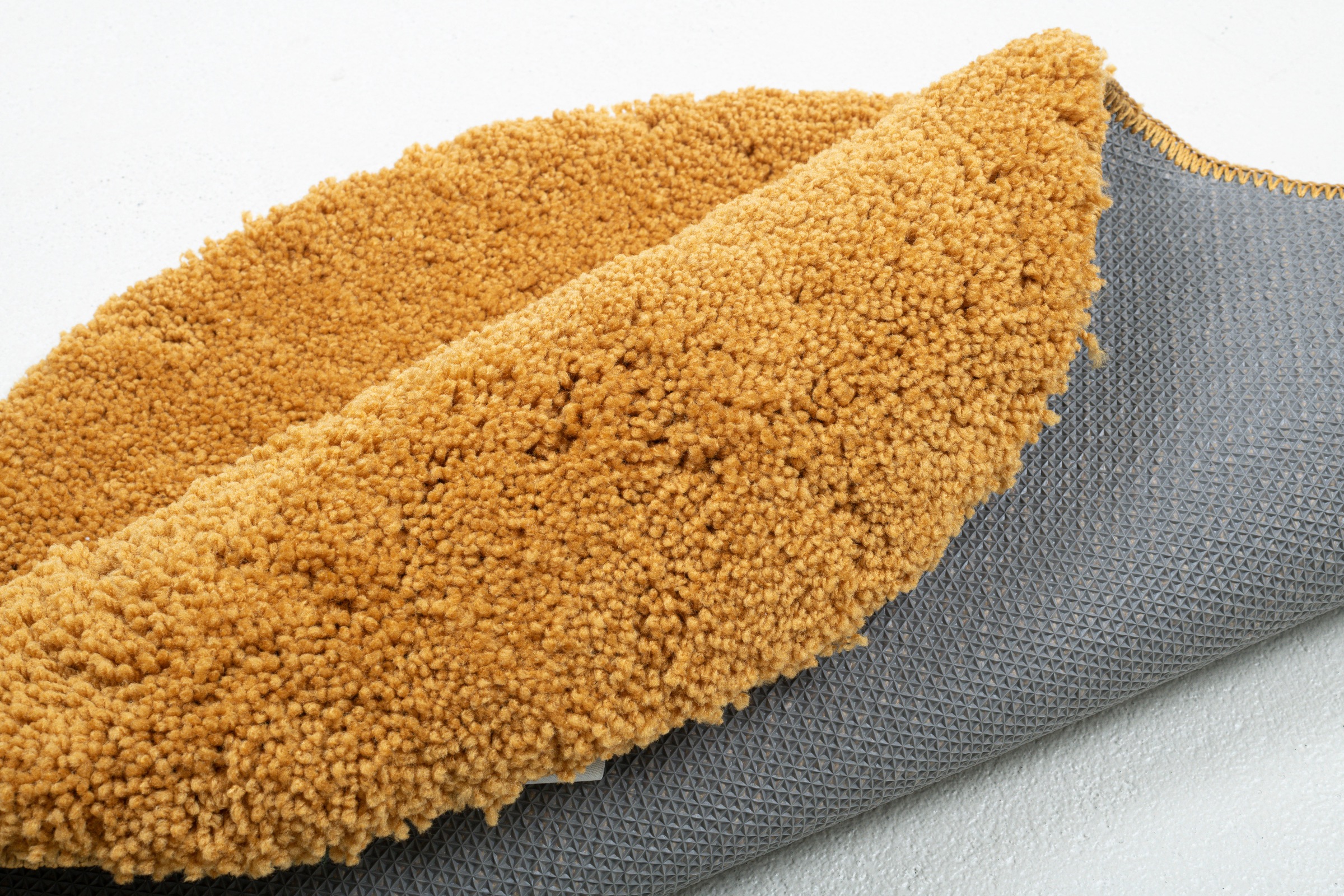 TOM TAILOR HOME Badematte »Cozy Bath UNI«, rutschhemmend beschichtet, fußbodenheizungsgeeignet, Badteppich, Uni Farben, rechteckig, rund und oval erhältlich