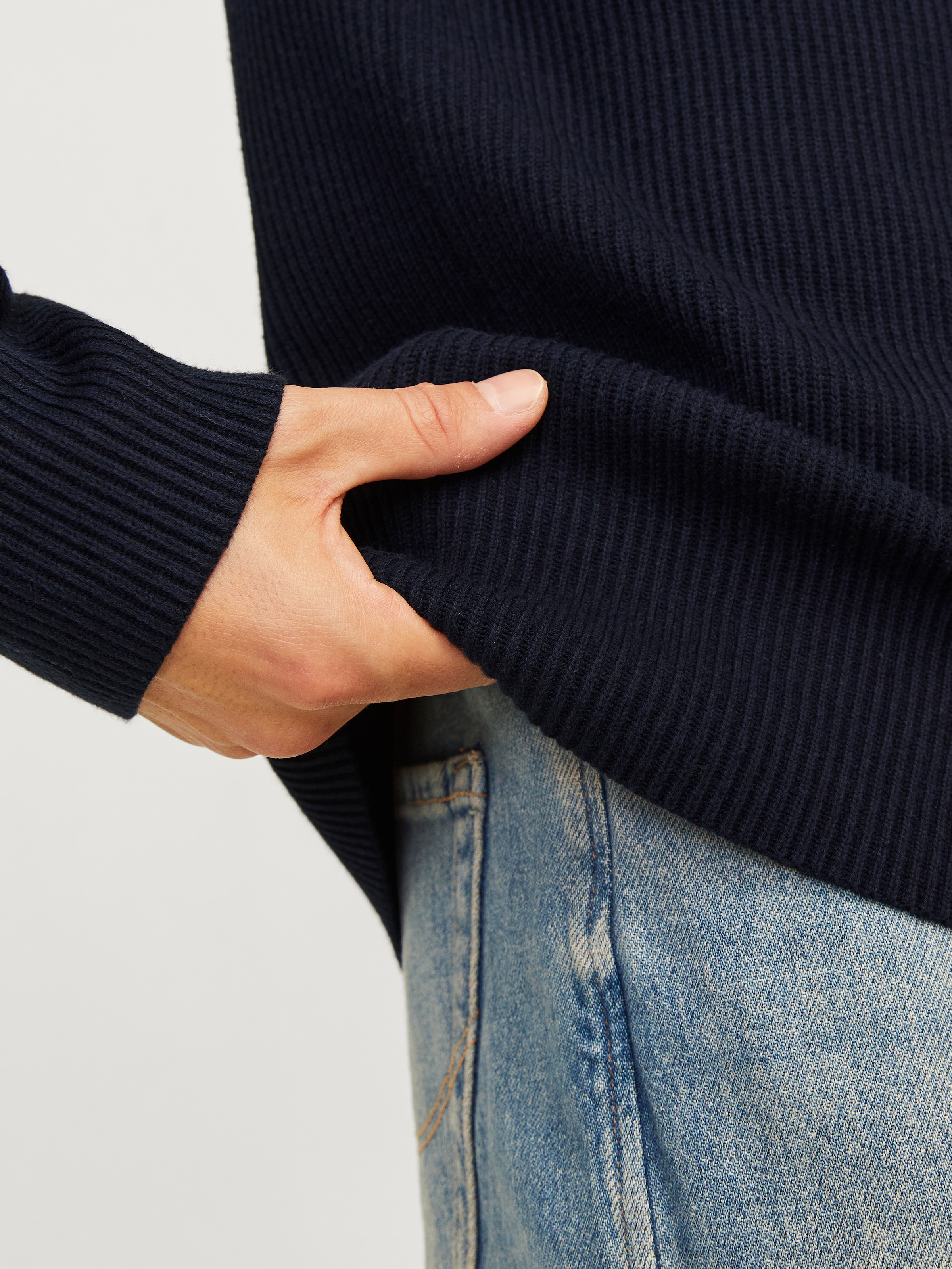 Jack & Jones Rundhalspullover »JJEPERFECT KNIT CREW NECK SN«
