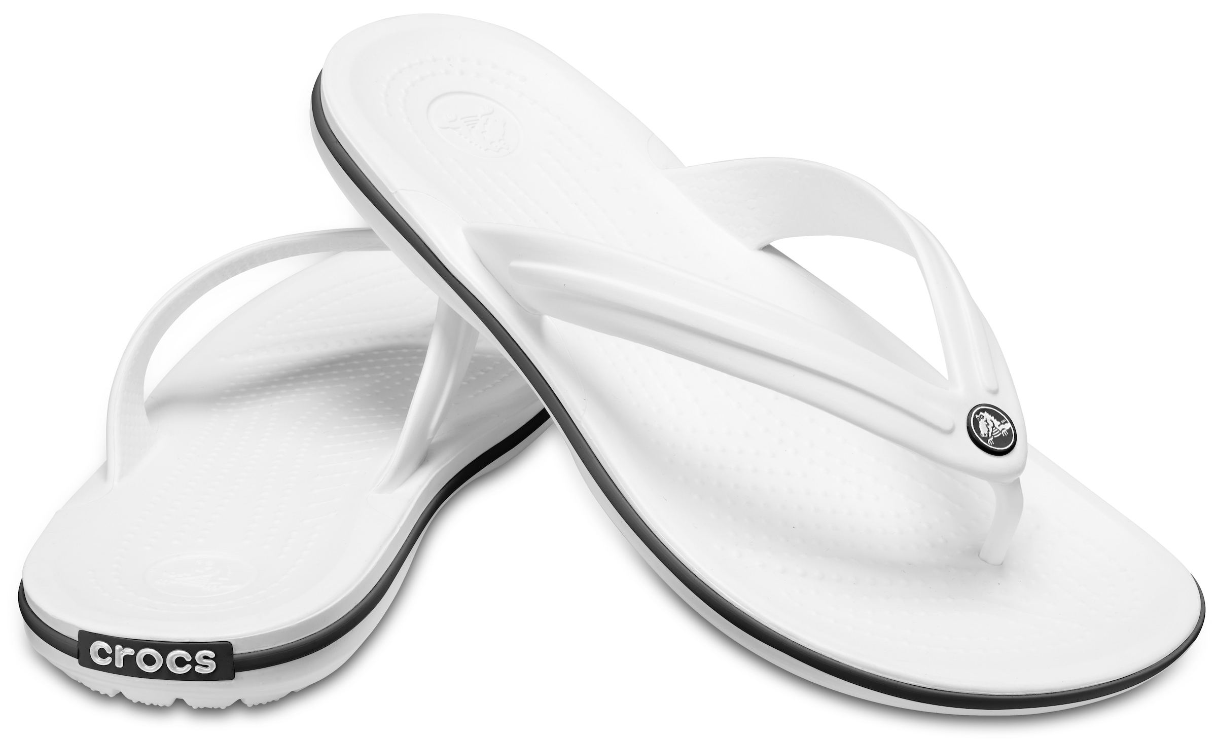 Crocs Zehentrenner »Crocband™ Flip«, Badeschuh, Sommerschuh, Sandale mit Fußbett