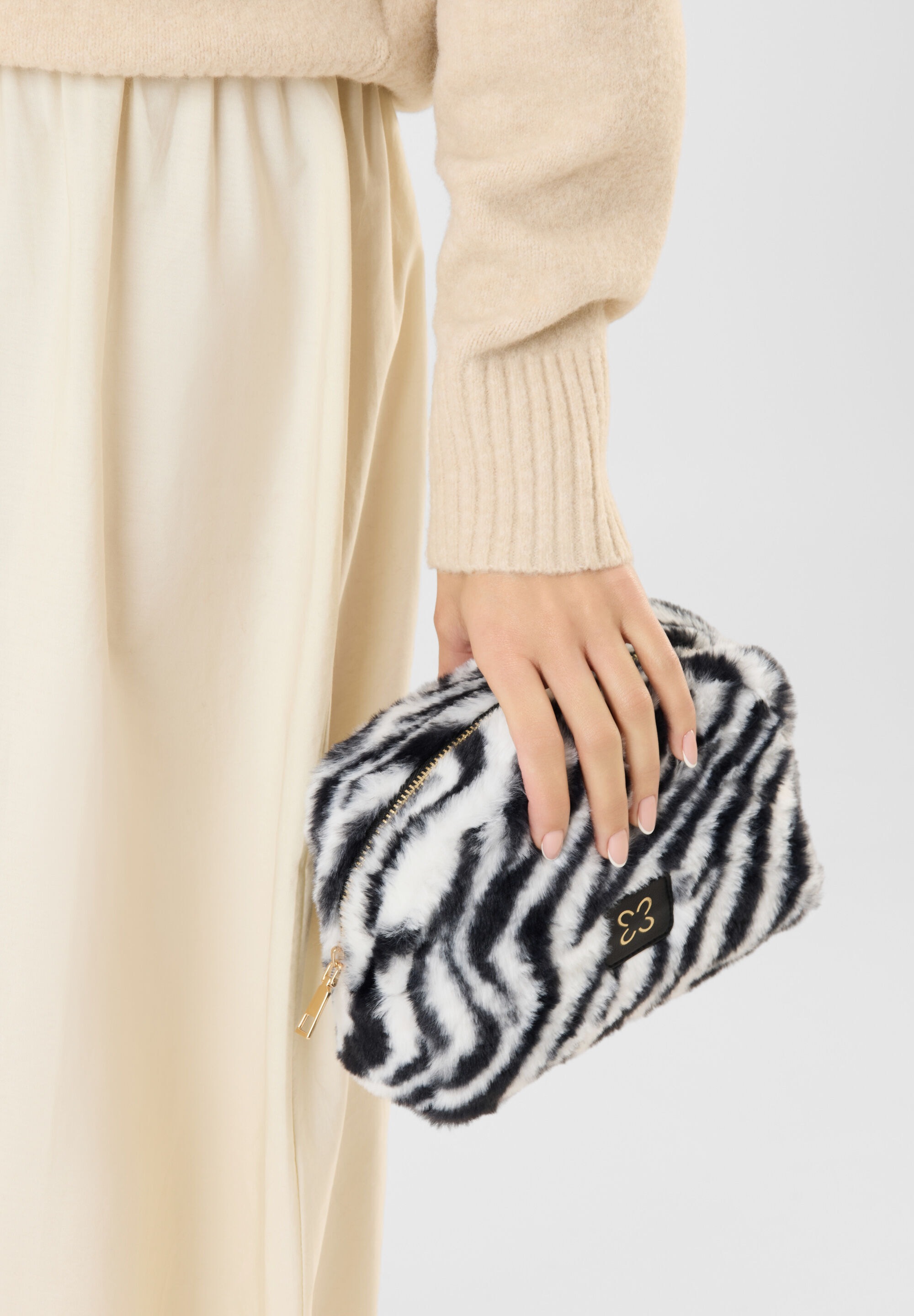 Codello Kosmetiktasche »Codello Tasche« mit Zebra-Muster