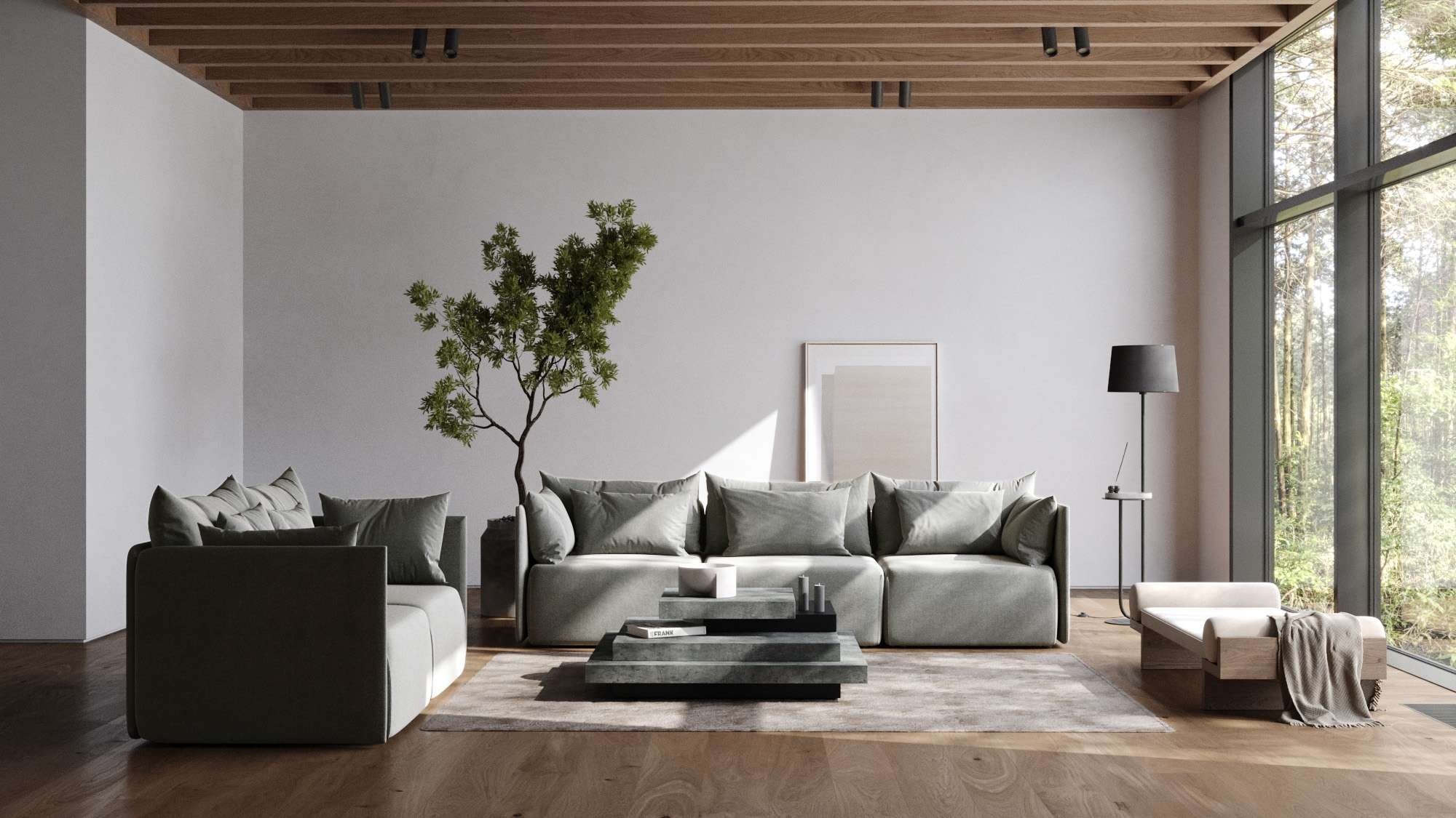 TemaHome Couchtisch »Slate, moderner einzigartiger Sofatisch, Wohnzimmertisch,«, im modernem tollen Holzdesign, Breite 110 cm