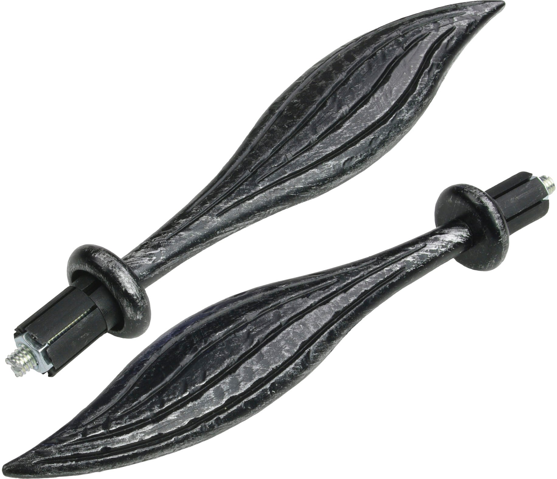 Liedeco Gardinenstangen-Endstück »Endstück, Endknopf Blatt "Esperanca" für 16 mm Stangen« Endstück, Endknopf