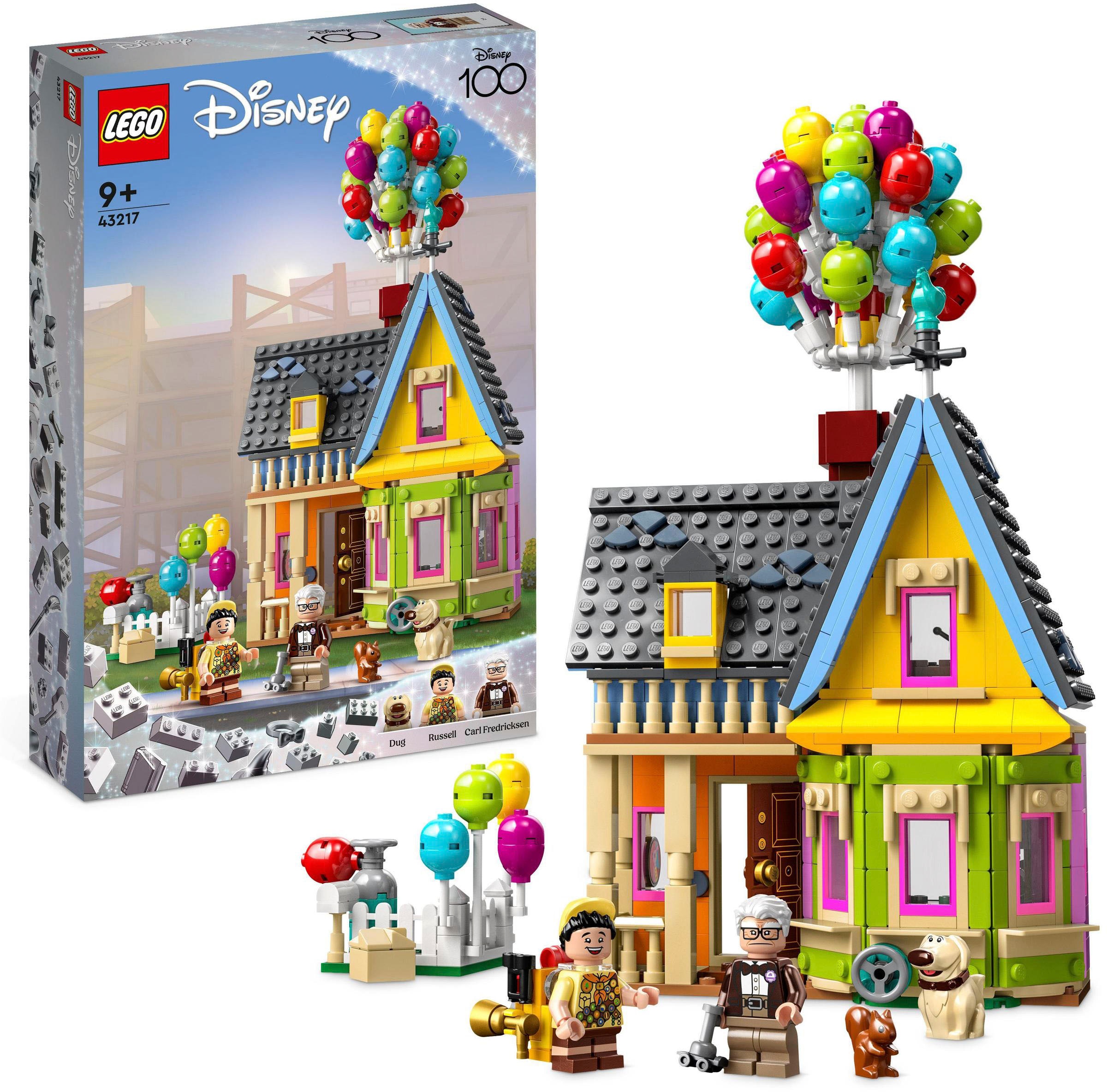 Konstruktionsspielsteine »Carls Haus aus „Oben“ (43217), LEGO® Disney and Pixar«, (598...