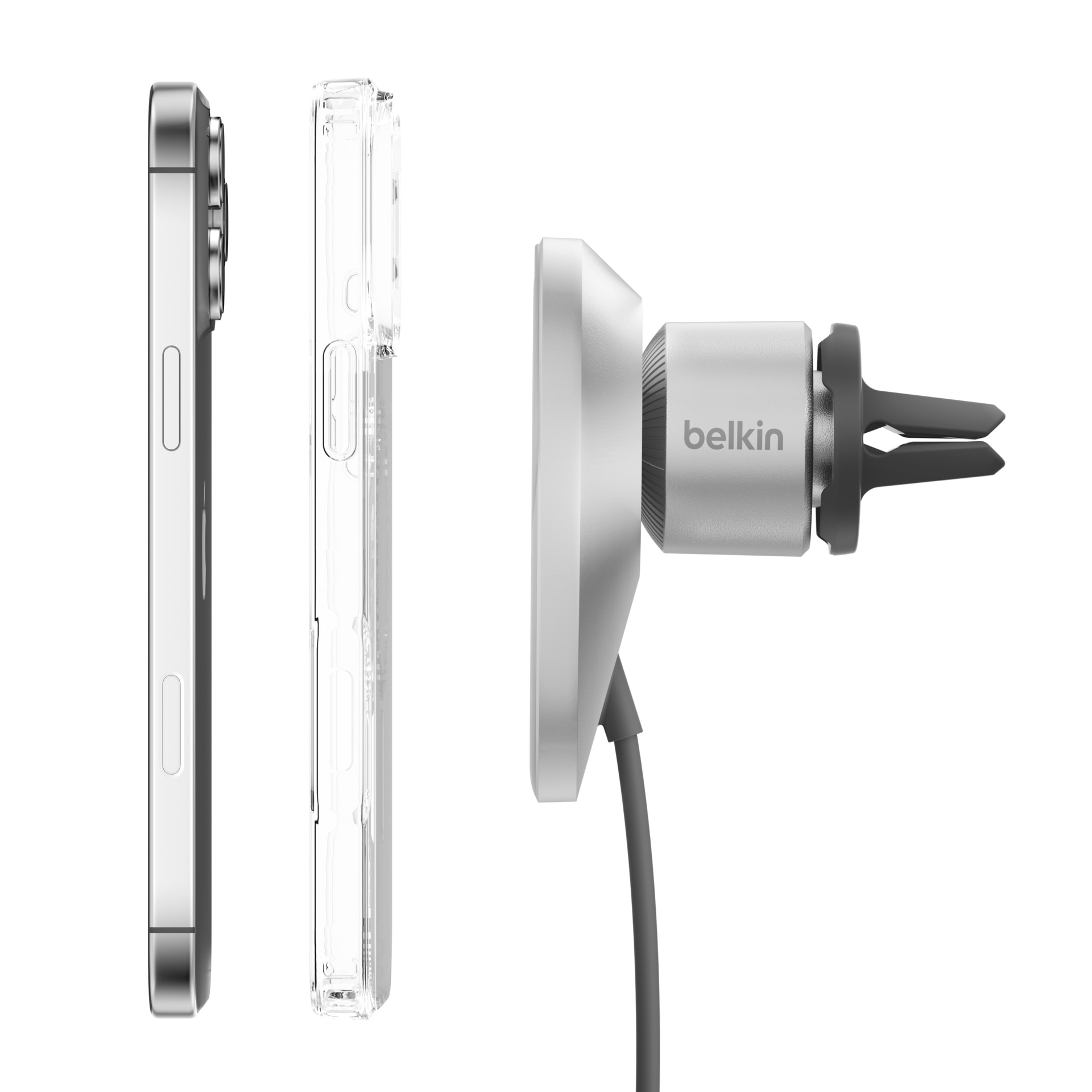 Belkin Wireless Charger »BoostCharge Magnetisches Kfz-Ladegerät Qi2, inkl. Netzteil«