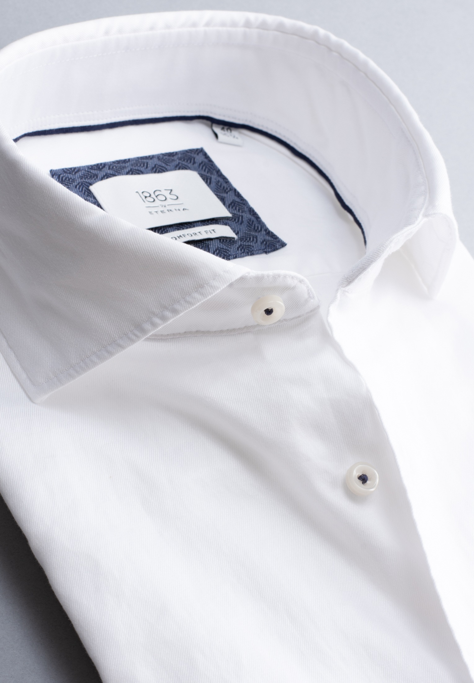 Eterna Langarmhemd »COMFORT FIT«, EASY IRON (bügelleicht)