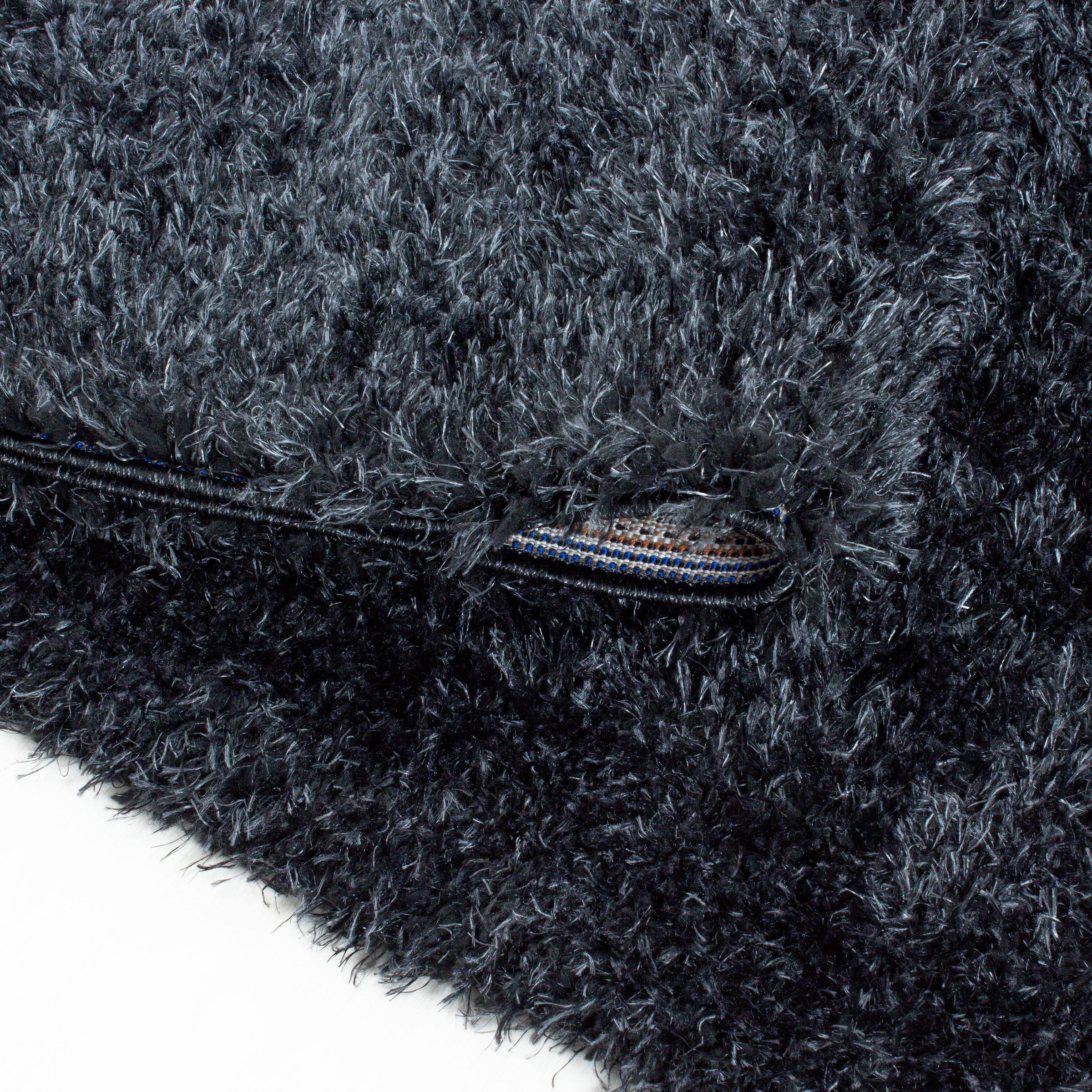 Ayyildiz Teppiche Hochflor-Teppich »BRILLIANT 4200«, rund, 50 mm Höhe, auch in rechteckig, Langflor, Shaggy, Wohnzimmer