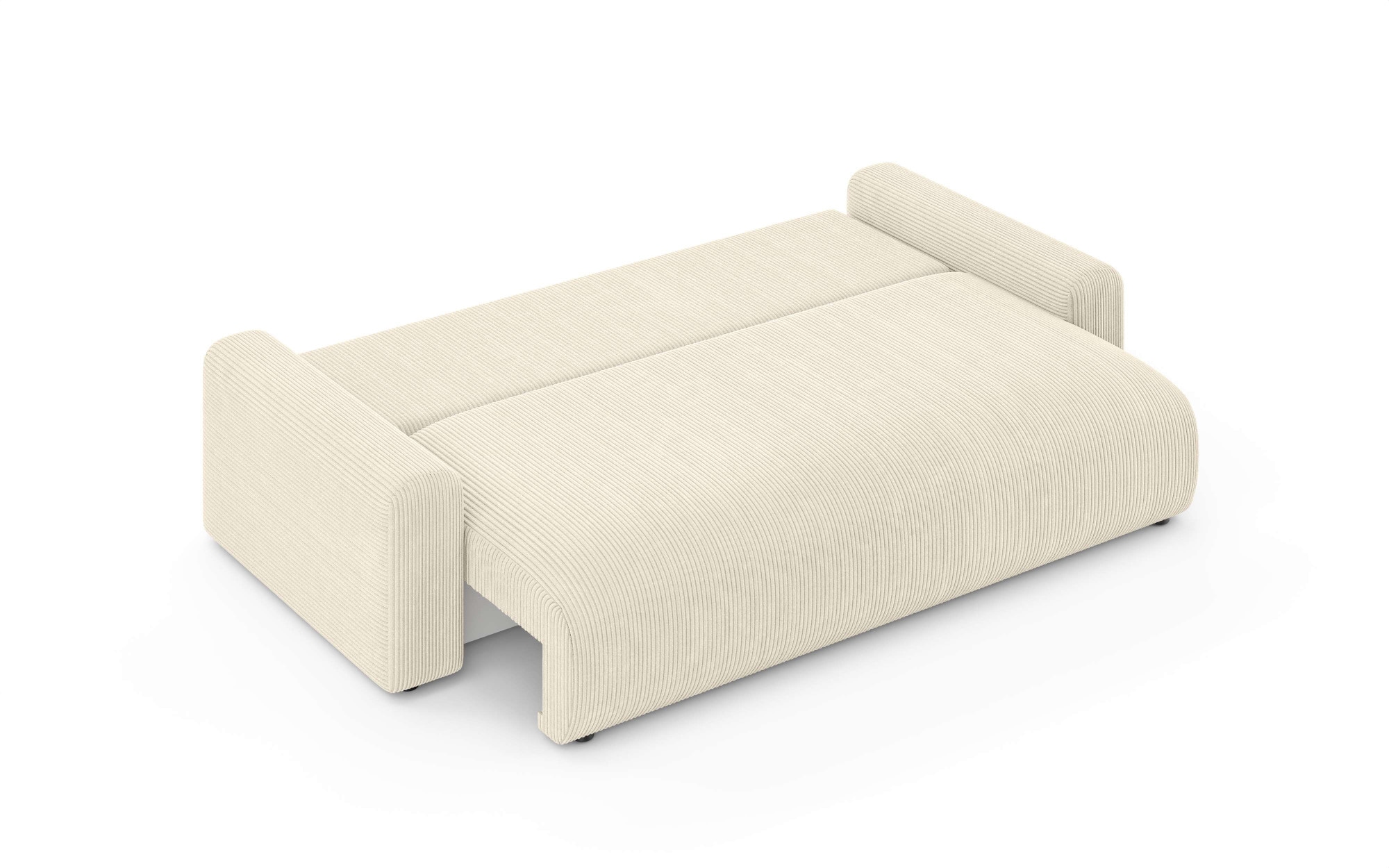 Home affaire Big-Sofa »LAKESIDE klein 3-Sitzer Schlafsofa mit Bettkasten, Breite 238 cm« Liegefläche 149x195 cm, hoher Sitzkomfort, Maße B/T/H: 238/98/85cm