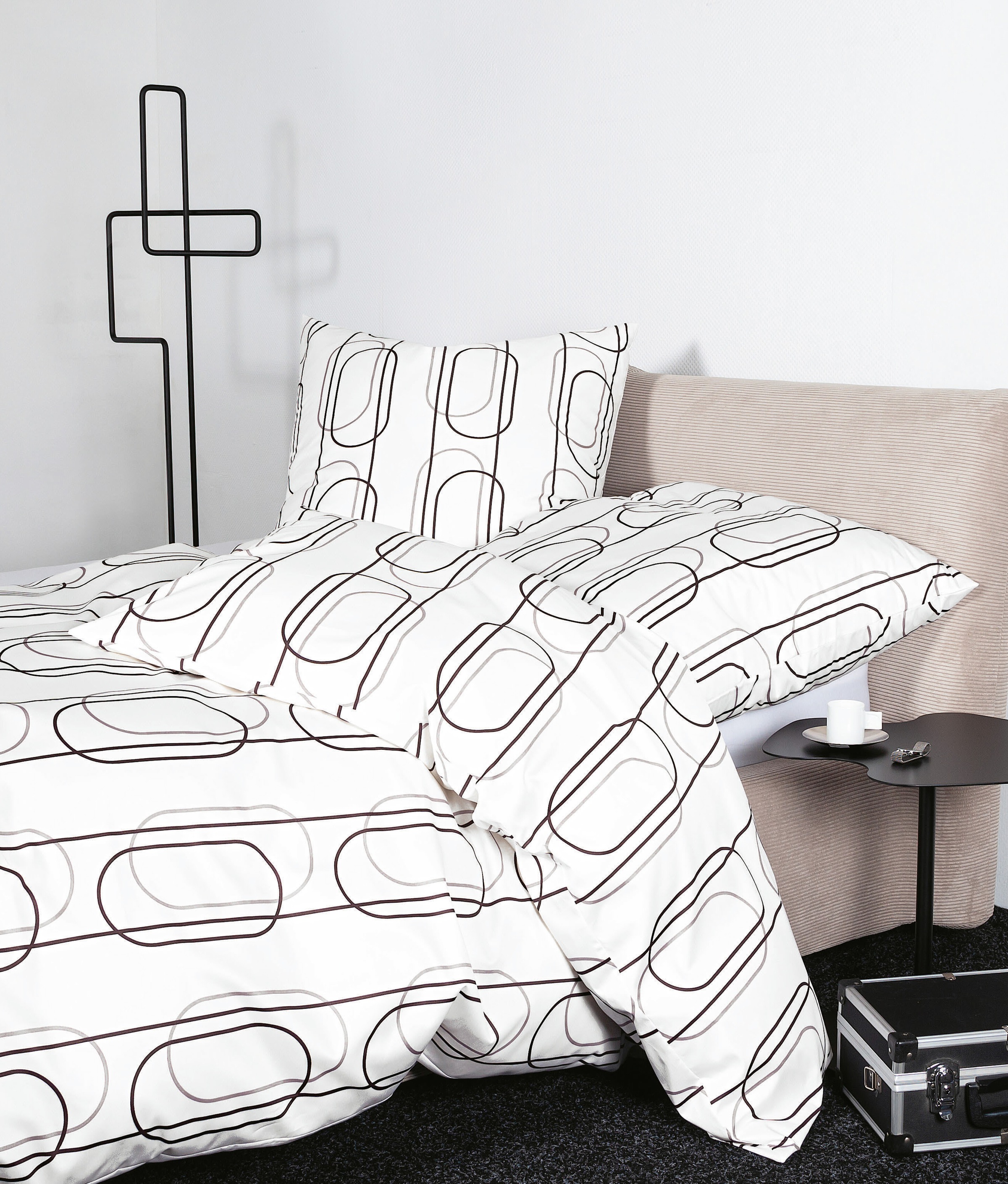 Janine Bettwäsche »87092 J. D., Mako-Satin aus 100 % Baumwolle«
